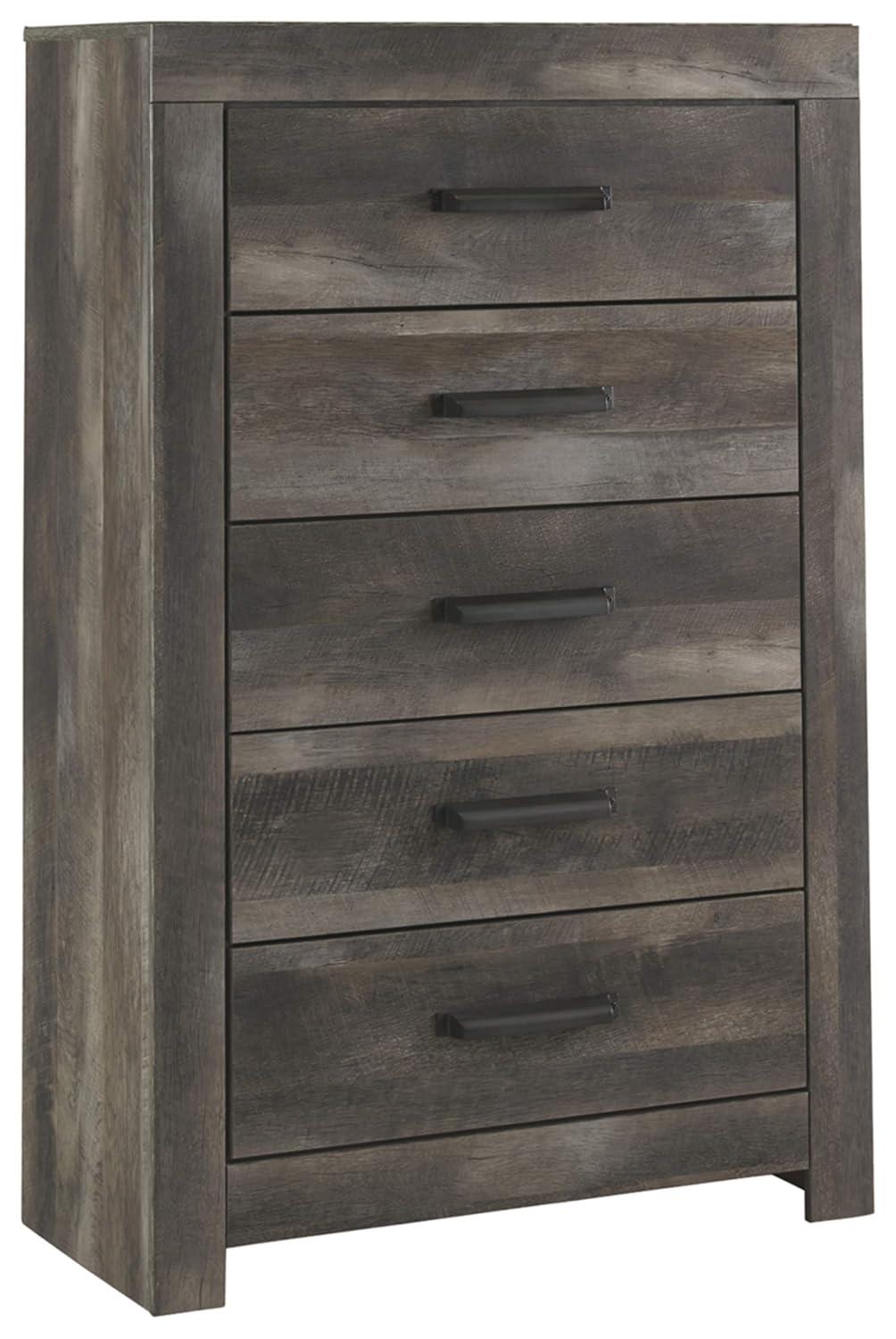 Ashley Furniture Wynnlow 5 Drawer Chest in Gray