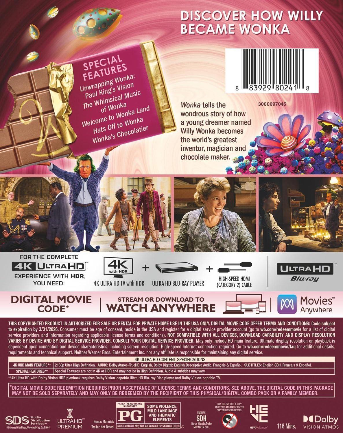 Wonka (4K/UHD)