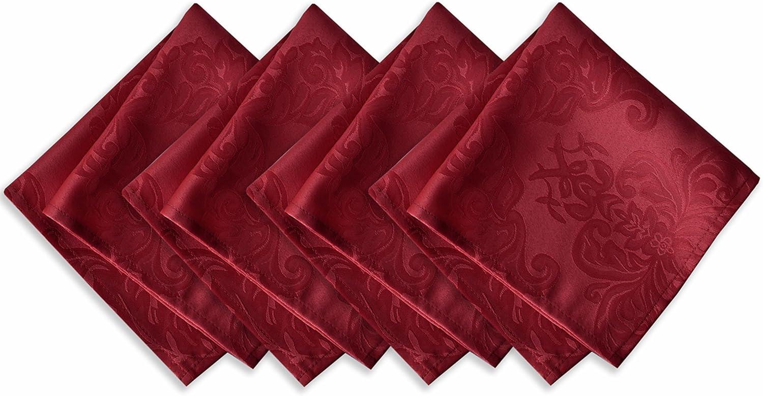 Elrene Barcelona Jacquard Damask Stain Resistant Tablecloth ~ Elrene Home Fashions