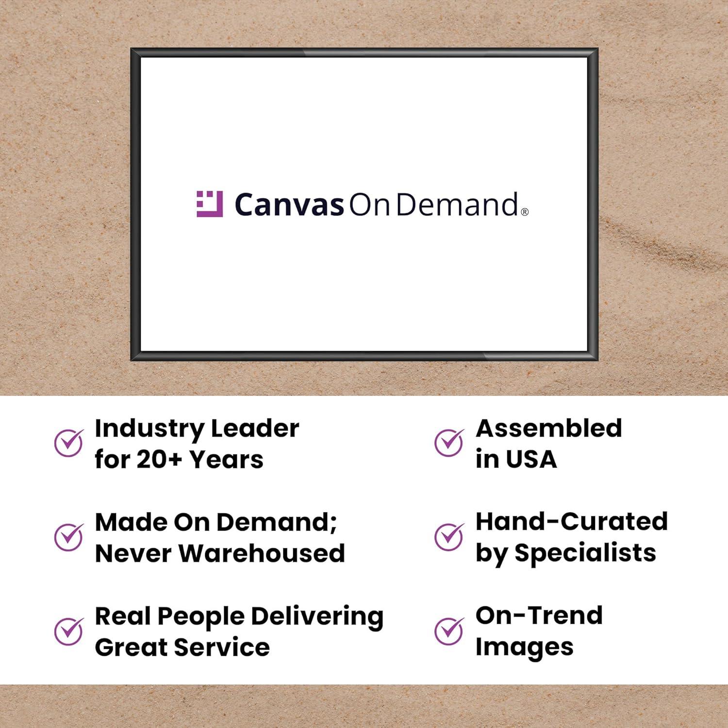 CANVAS ON DEMAND Staff Meeting Canvas Wall Art Print by Victoria Wilson Schultz, Contemporary, Home Decor, Horse, Cattle Artwork, 16"x20"