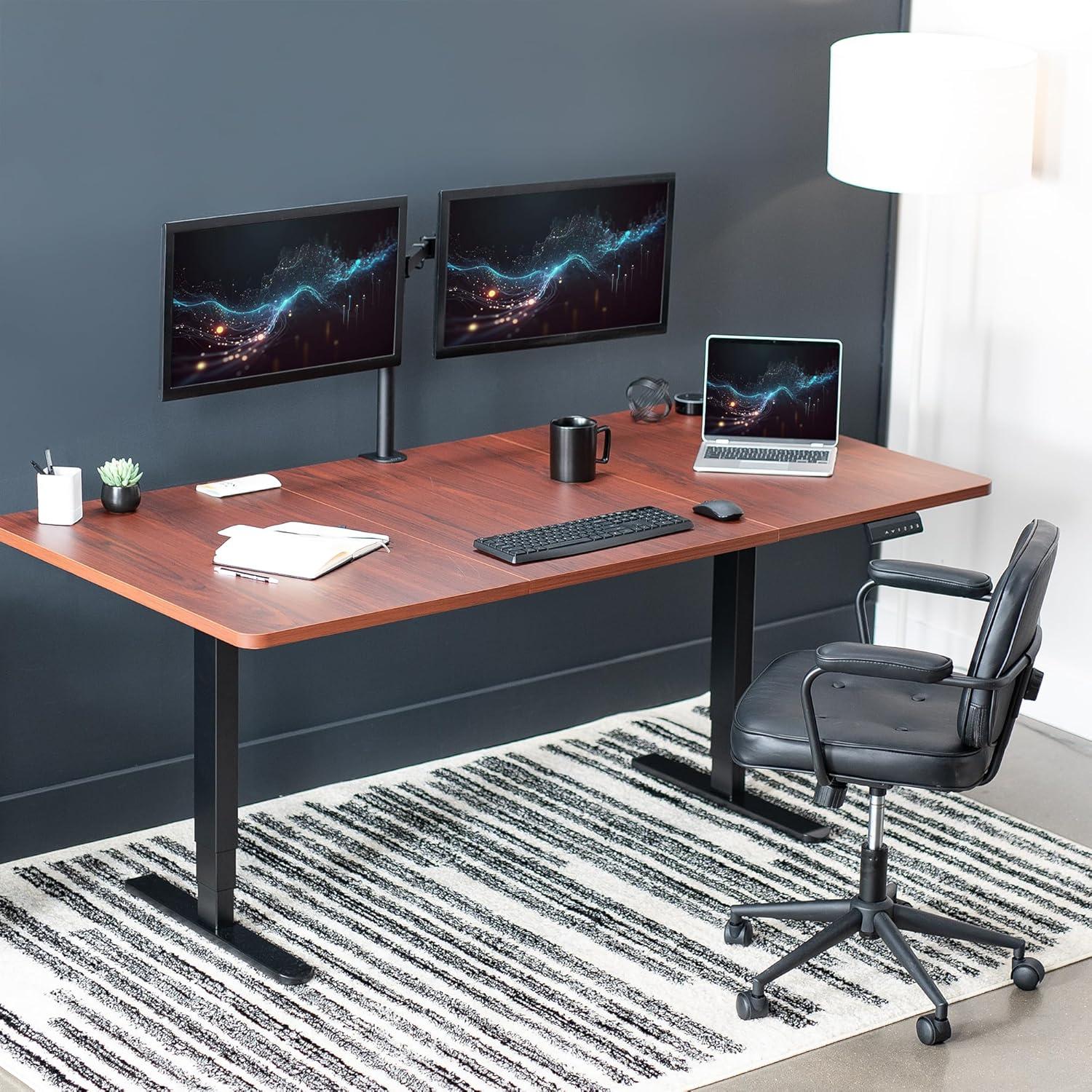 71" x 36" Electric Desk with Memory Controller DESK-KIT-2B7B-36 Series