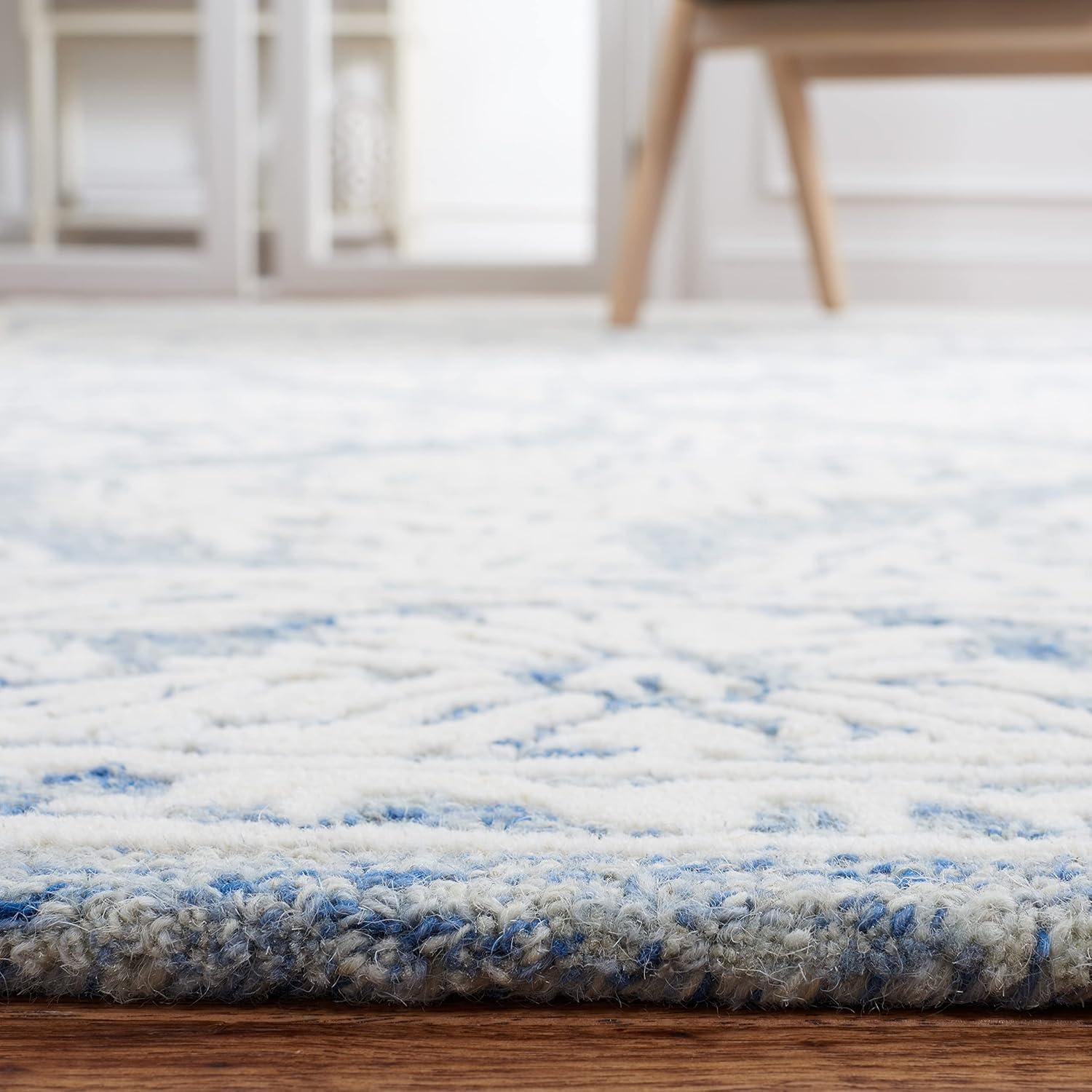 Metro MET865 Hand Tufted Indoor Area Rug - Pink/Ivory - 4'x6' - Safavieh