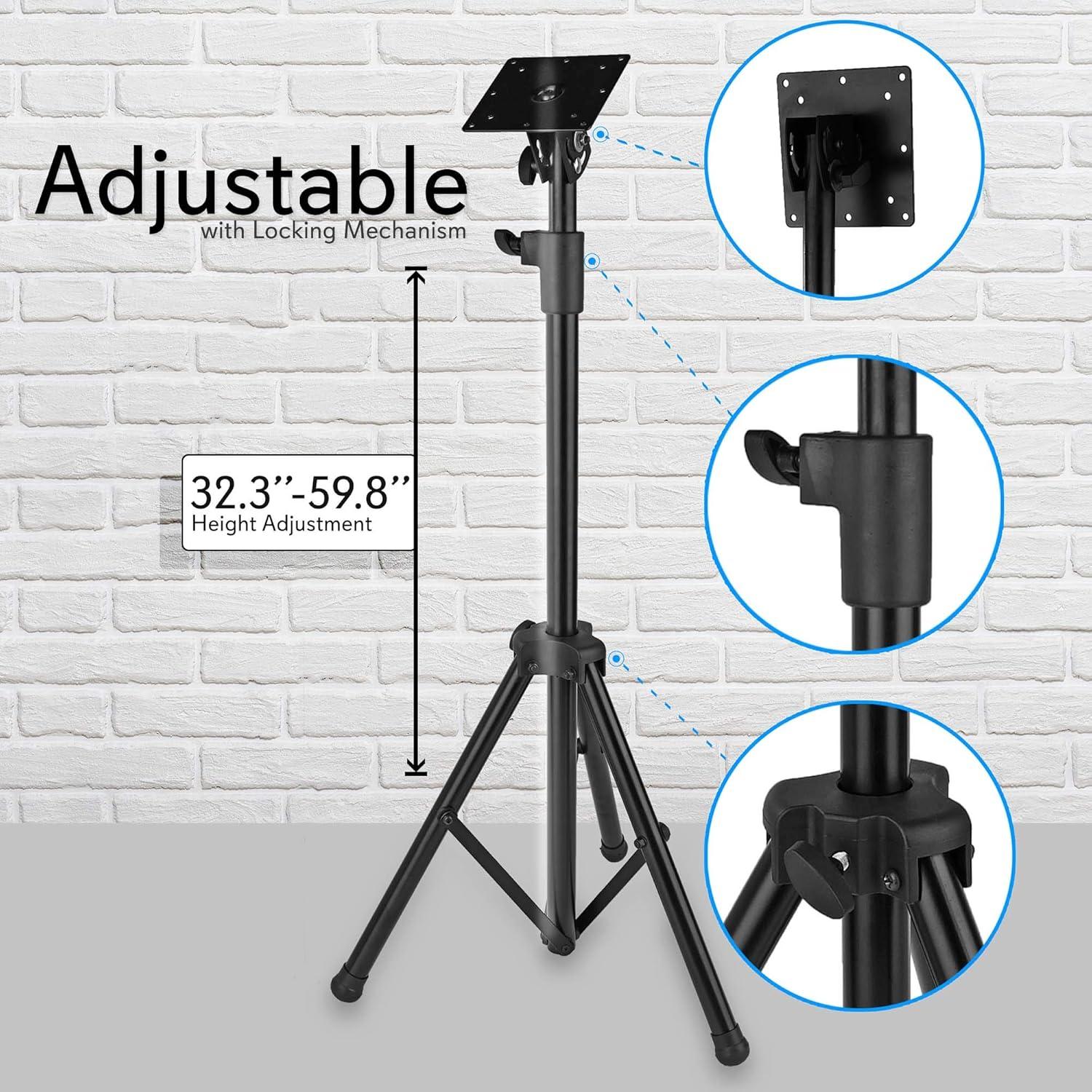 Pyle Single Screen Floor Stand Mount