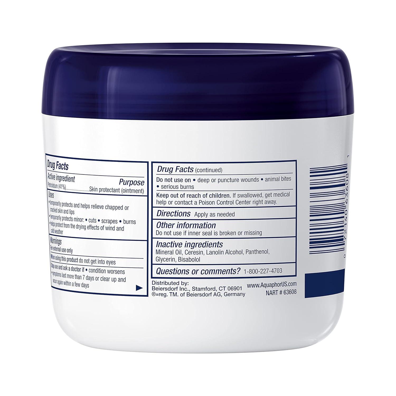 Aquaphor Healing Ointment, Use After Hand Washing, 14 oz. Jar