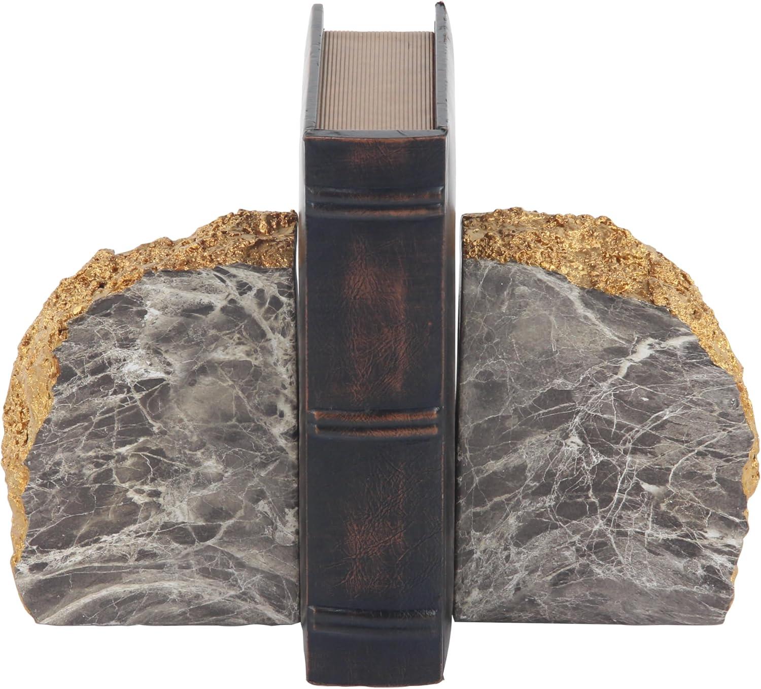 Rustic Domed Rock Bookends