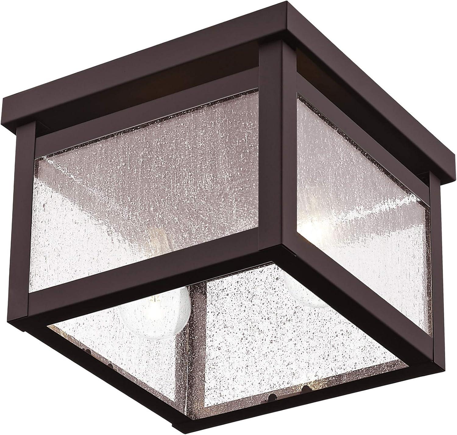 Livex Lighting Milford 2 - Light Flush Mount in  Bronze