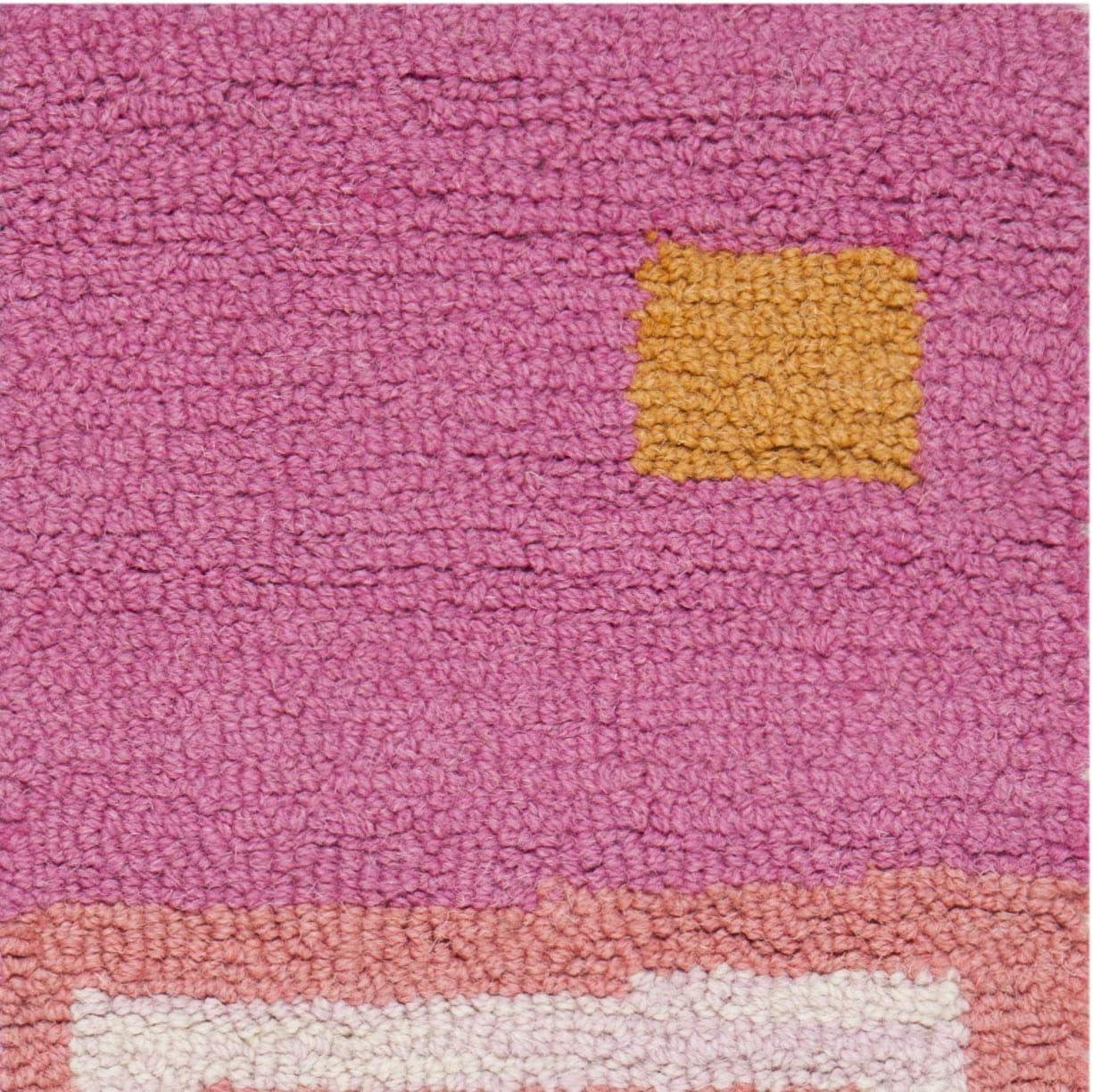 SAFAVIEH Kids Jennica Geometric Boxes Area Rug, Pink/Multi, 2' x 3'