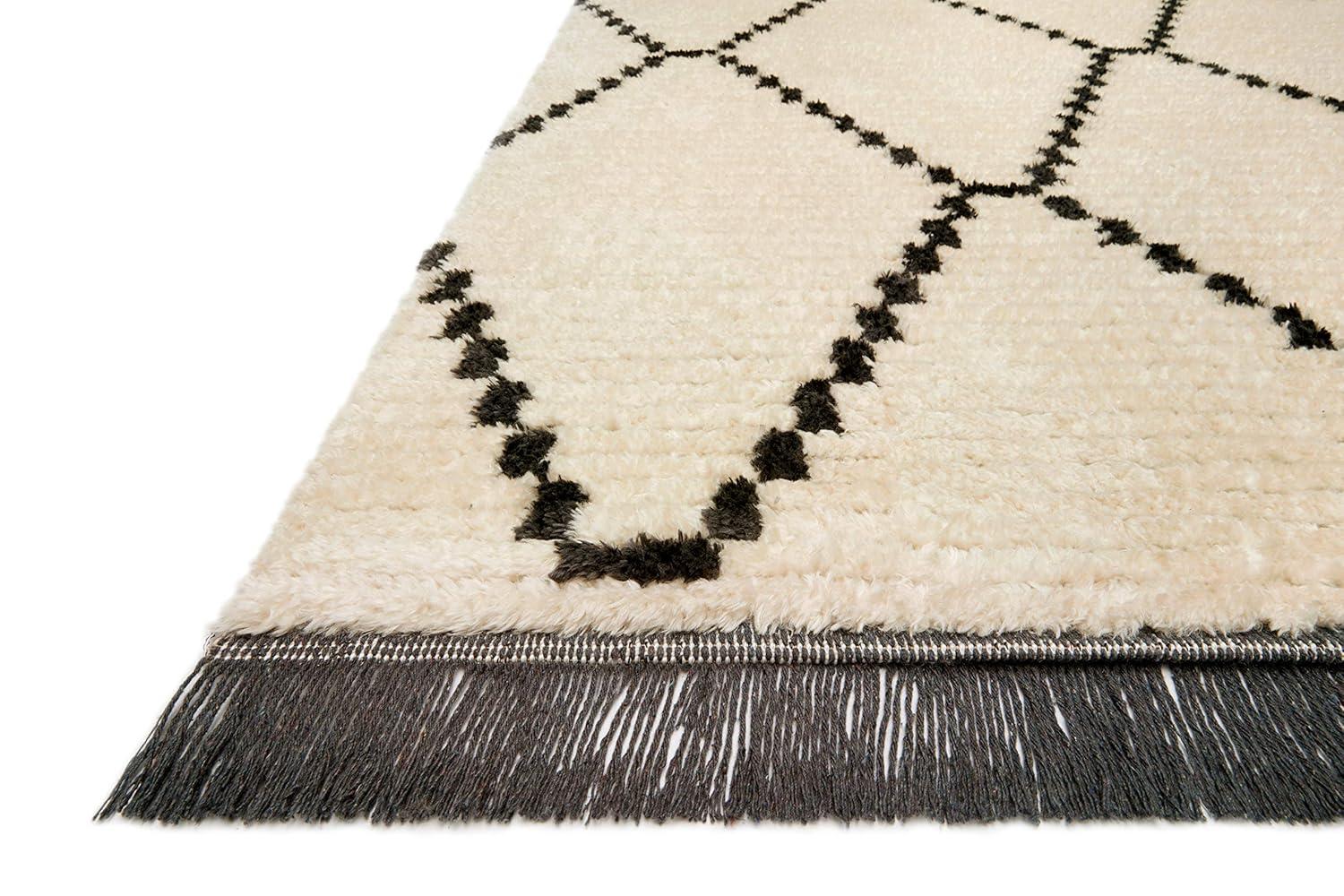 Chris Loves Julia x Loloi Chris Loves Julia x Loloi Alice Geometric Cream/Charcoal Rug