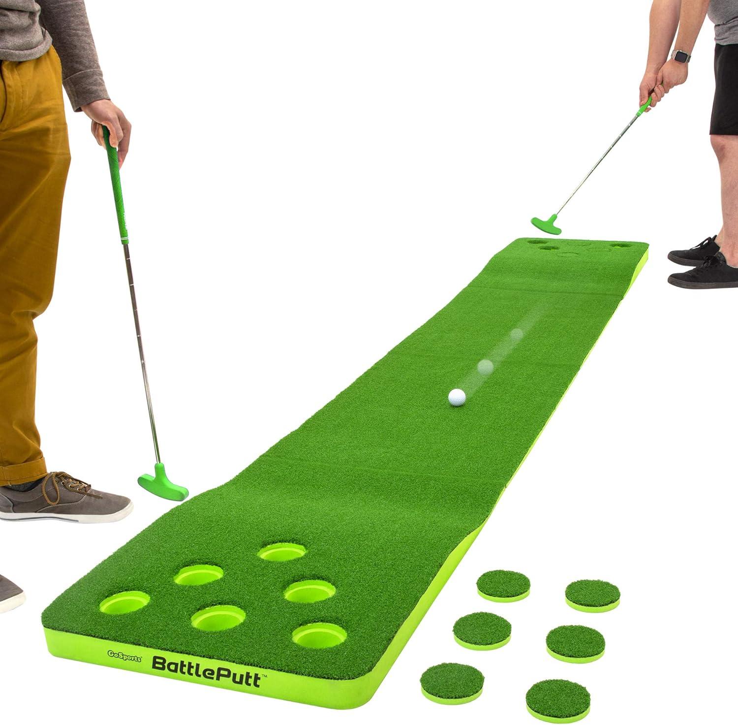 GoSports Battleputt 11ft Putting Game - Includes 2 Putters and 2 Golf Balls