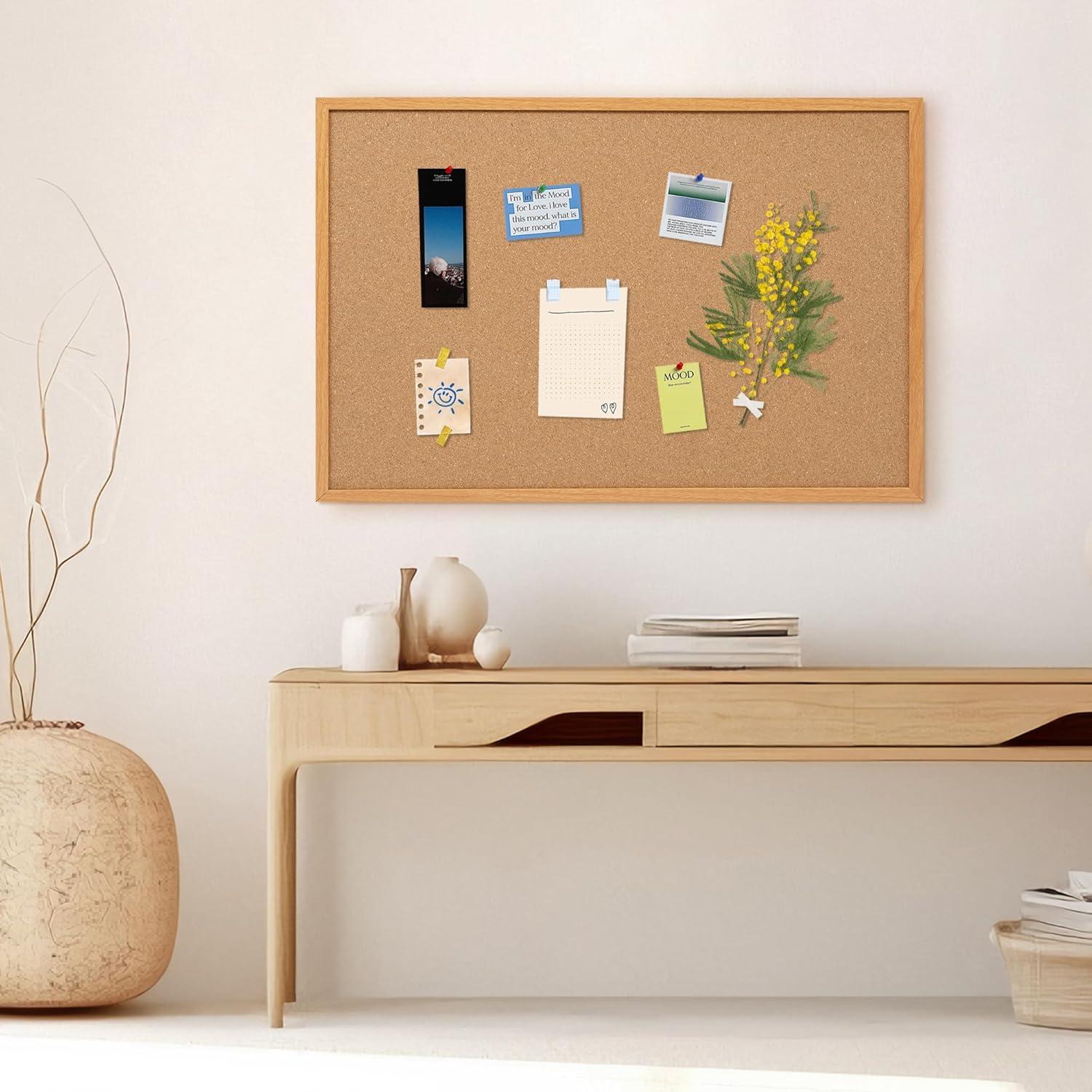 Wall Cork Bulletin Board