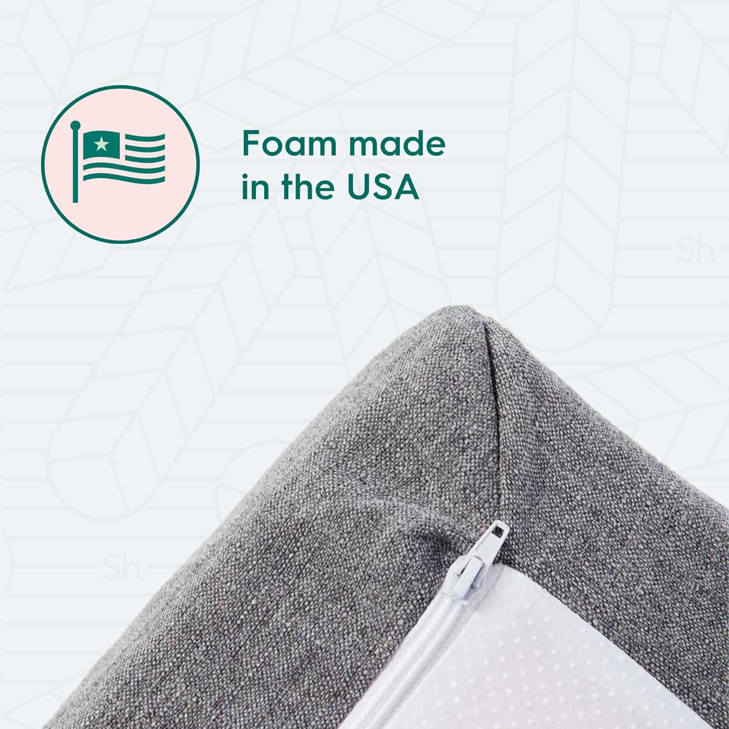 Sleepyhead Twin XL 2 Inch Super Memory Foam Mattress Topper for College Dorm – Copper & Gel Infused, Cooling, Washable Cover, Thick & Comfortable Mattress Pad, Dorm Room Essentials (XL Twin 2")