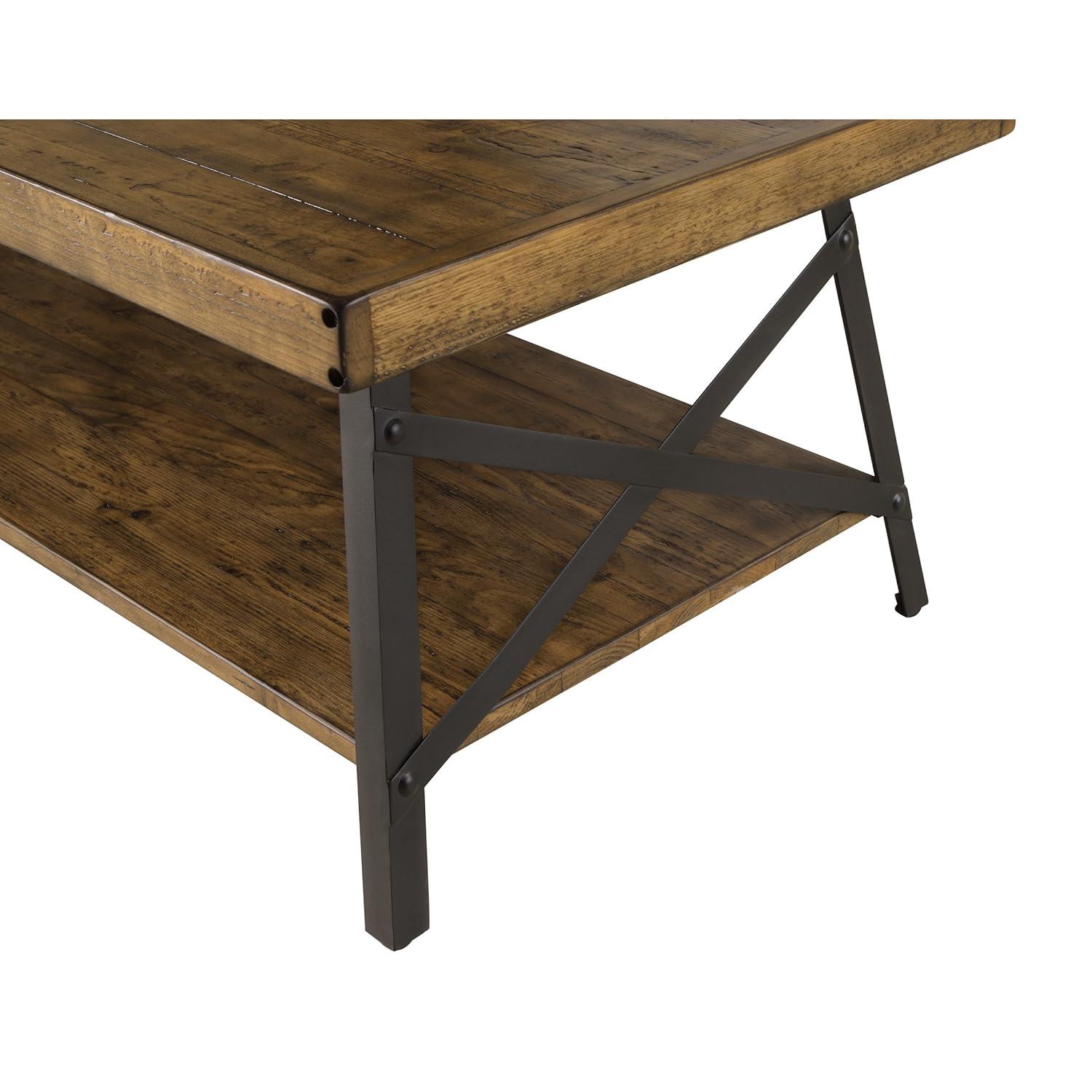 Laguna Solid Wood Top Coffee Table