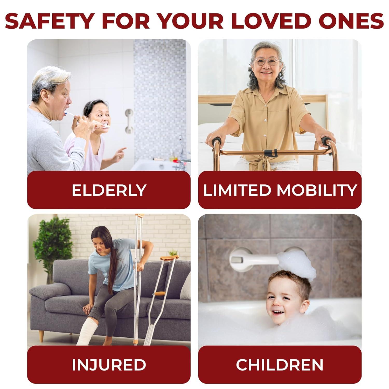 Safe-er-Grip™ Grab Bar