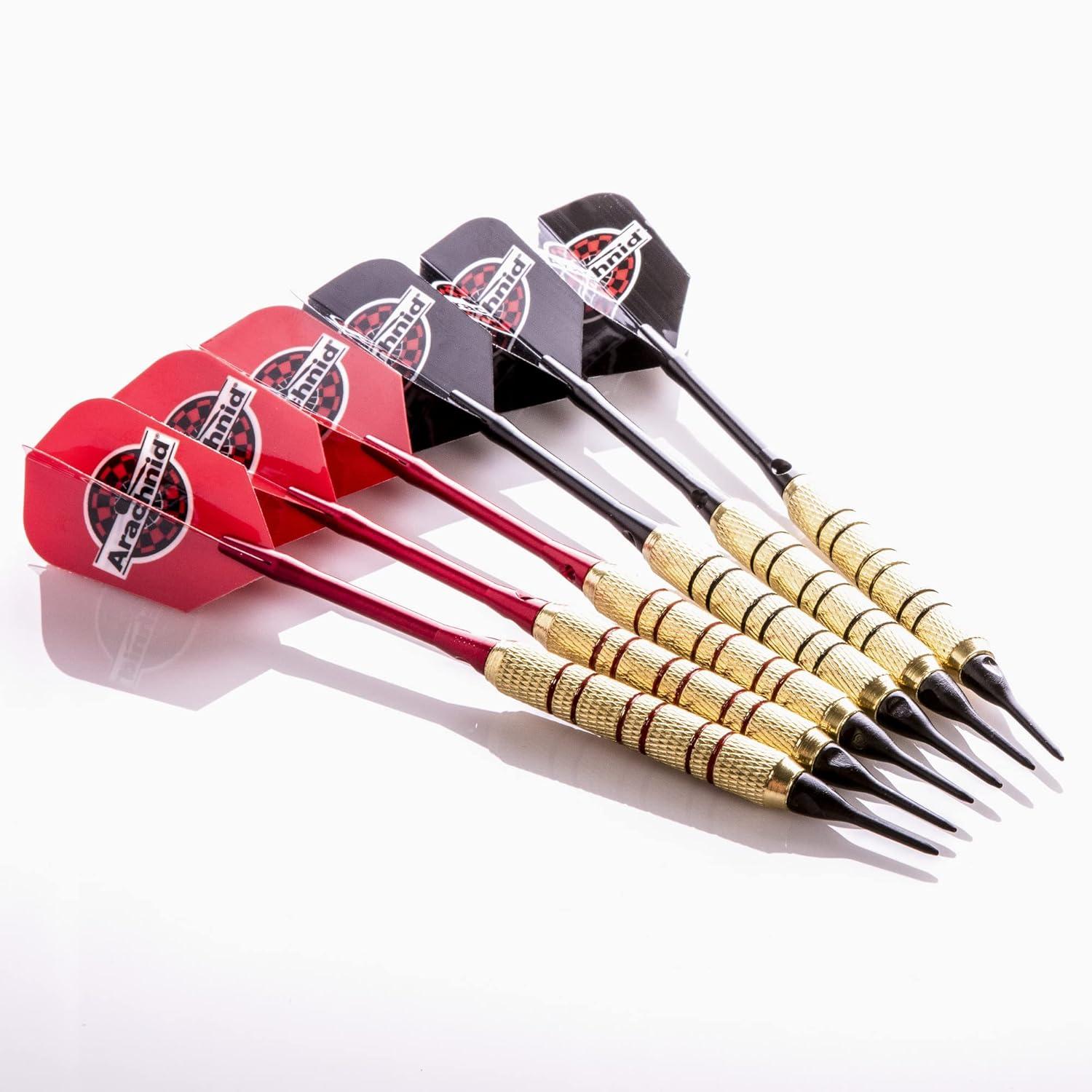 Tournament Master Black Electronic Dartboard Cabinet with Soft Tip Darts