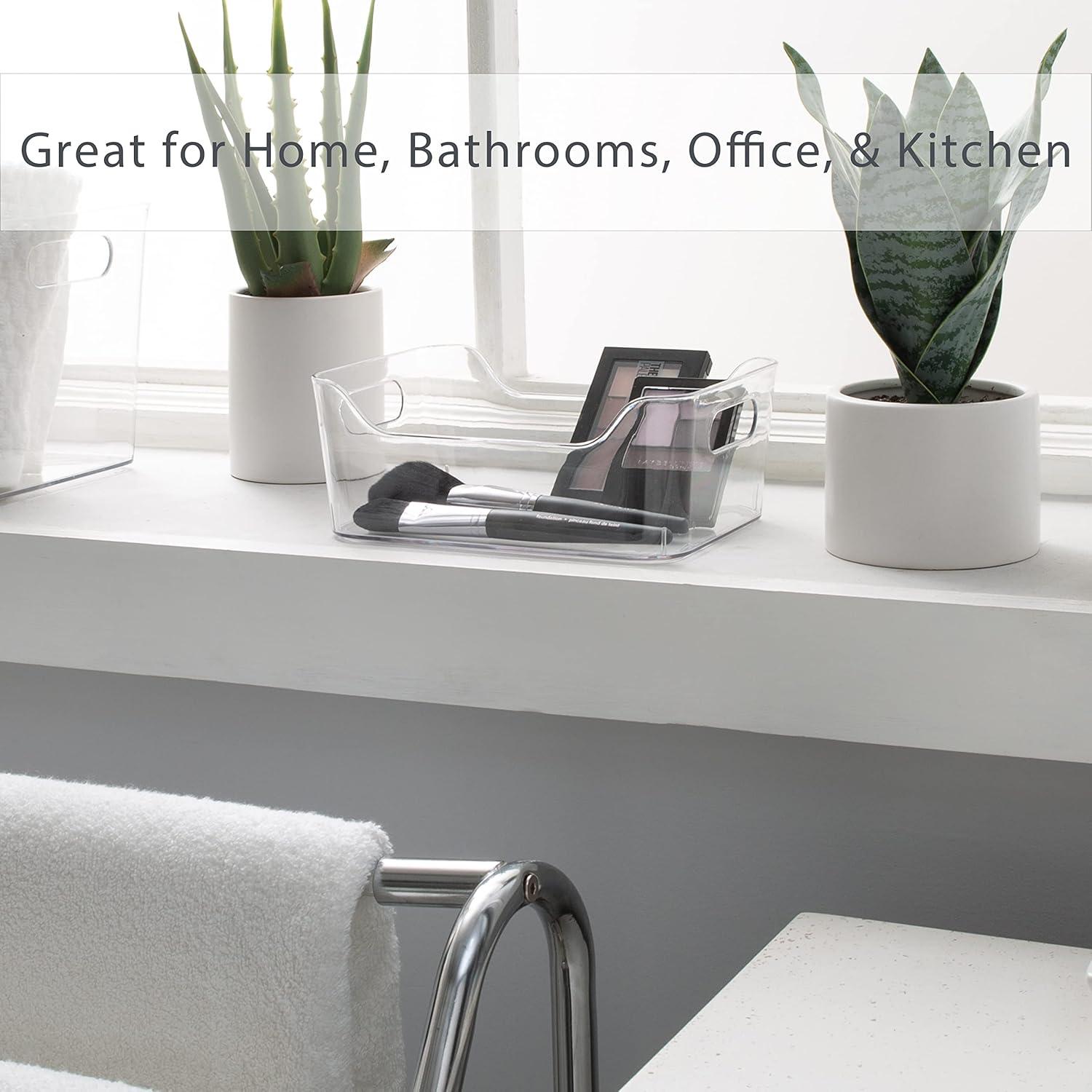 Simplify Simplify Plastic Bin (Set of 3)