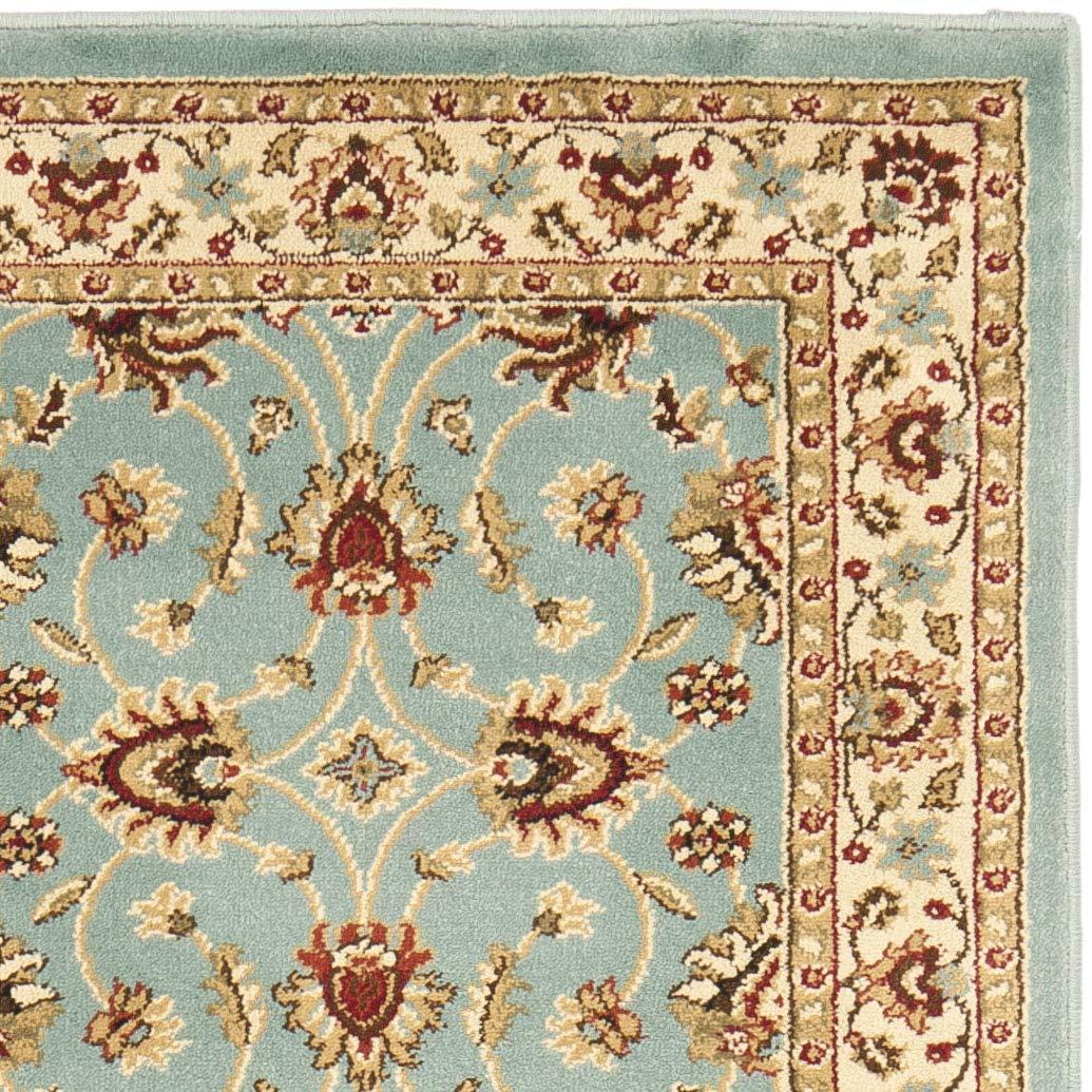 Lyndhurst LNH553 Power Loomed Runner Rug - Blue/Ivory - 2'3"x8' - Safavieh