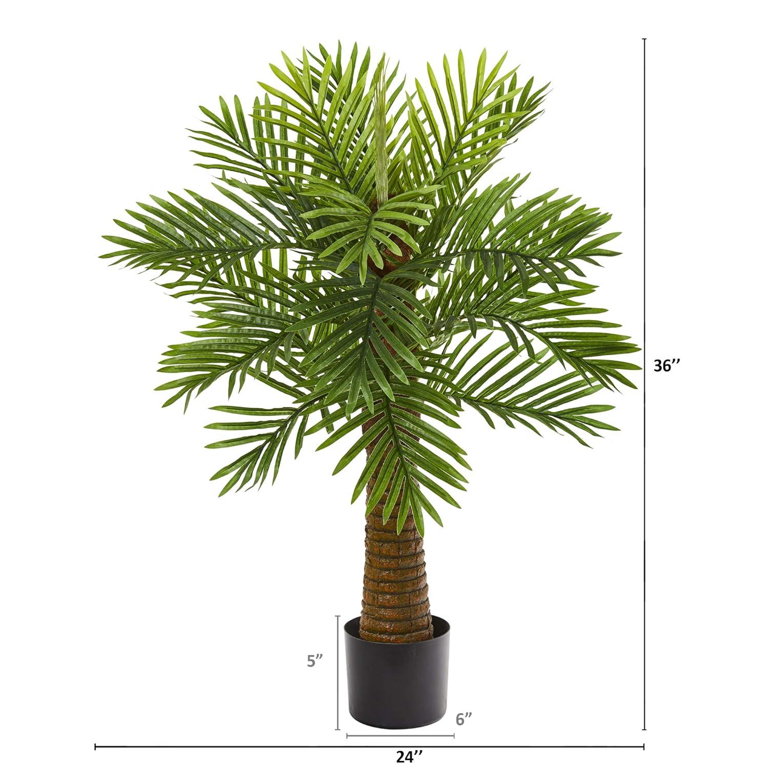 Nearly Natural 3’ Robellini Palm Artificial Tree