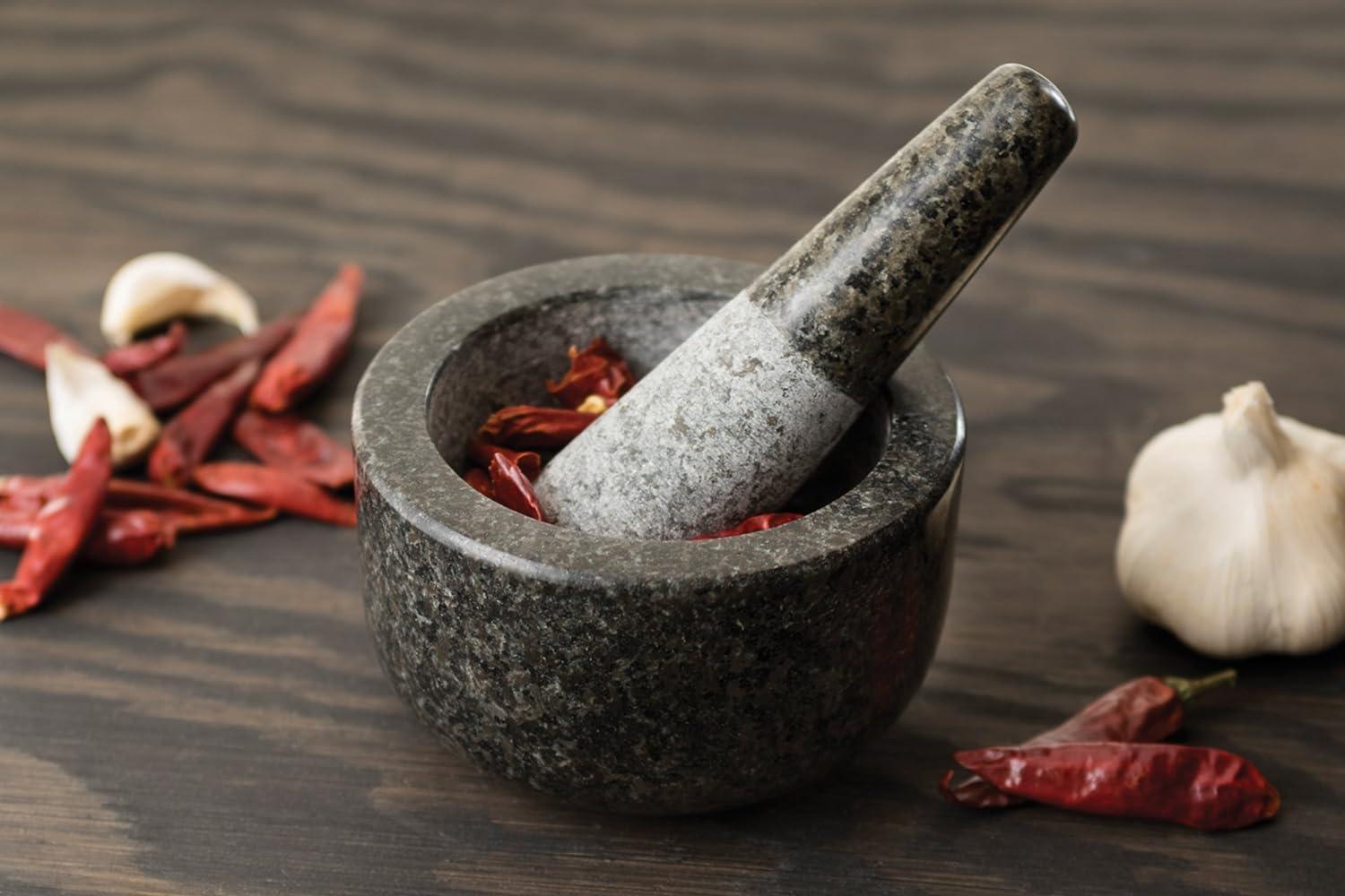 Fox Run Mortar and Pestle, Granite