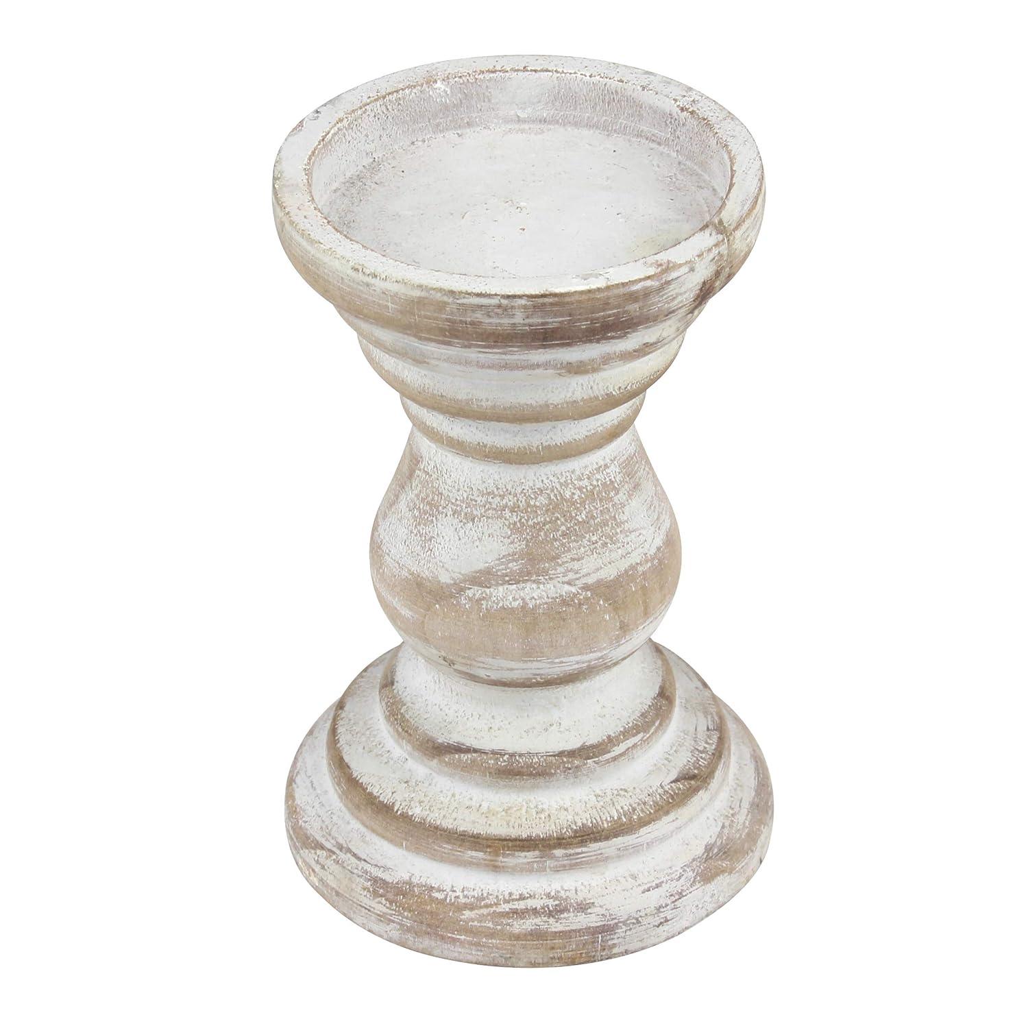 Stonebriar Beach House Pillar Candle Holder - CKK Home Decor