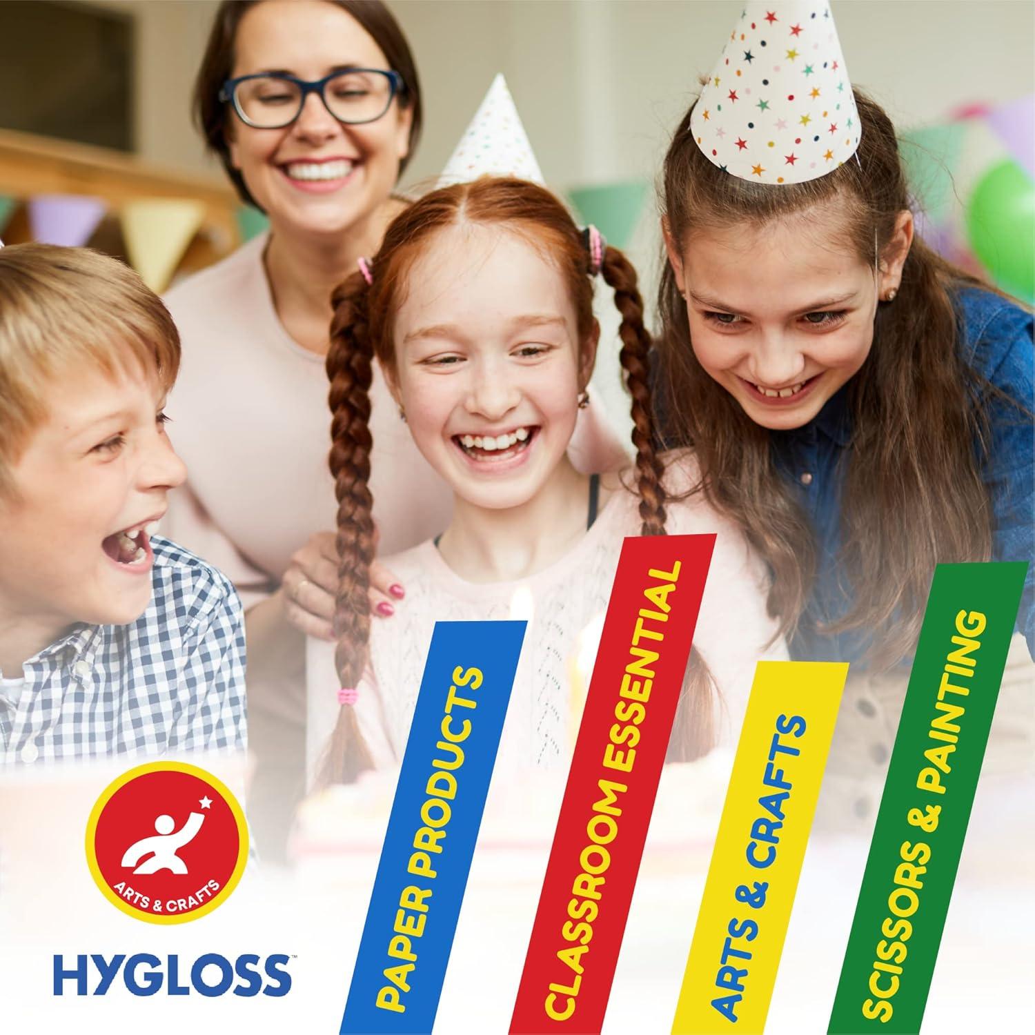 Hygloss Paper Plates 9", White, Pack of 100