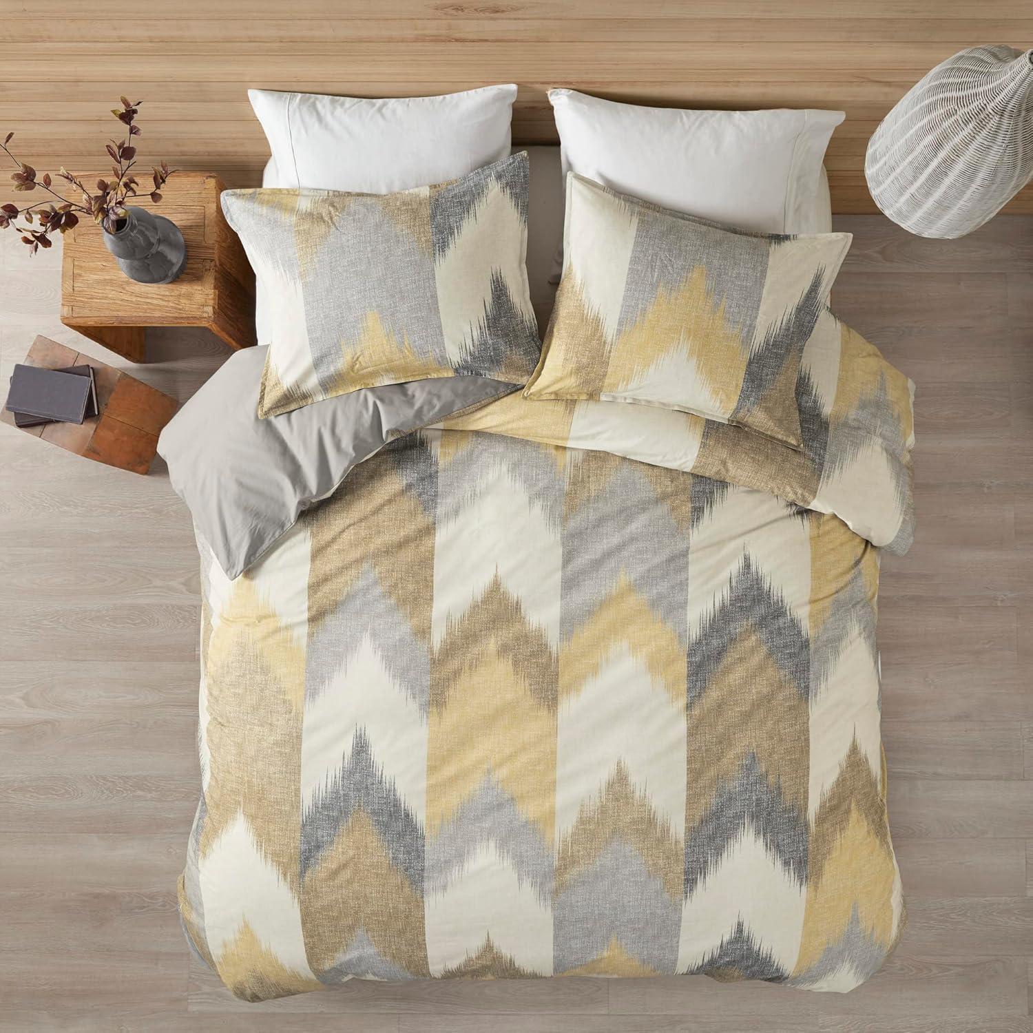 Alpine Printed Cotton Duvet Cover Set