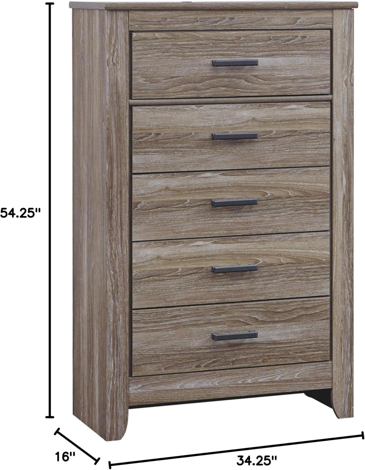 Zelen 5 Drawer 34.25" W Chest