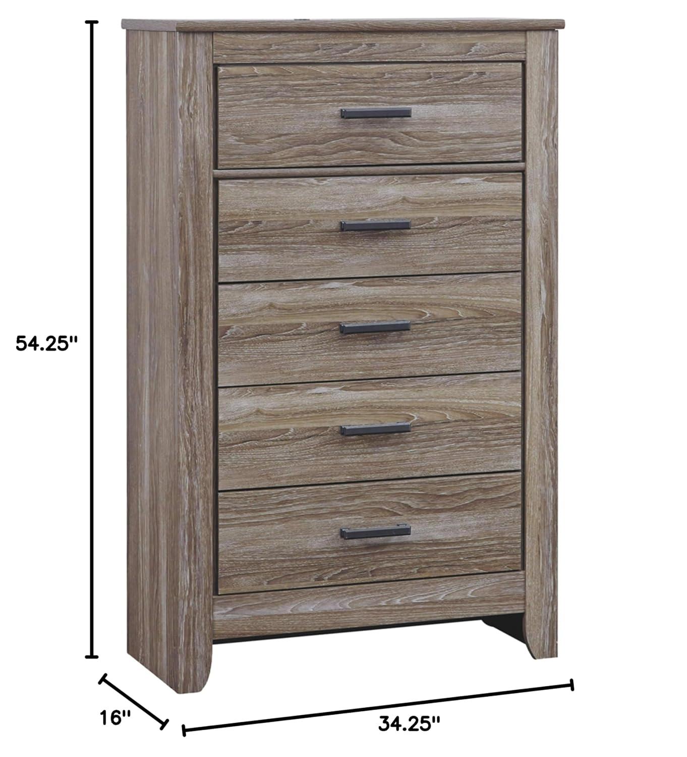 Zelen 5 Drawer 34.25" W Chest