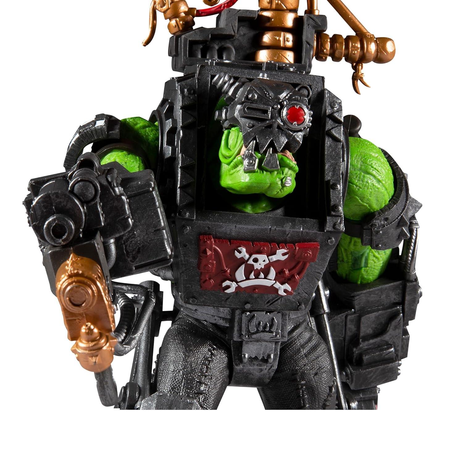 McFarlane Toys Warhammer 40k Ork Big Mek Megafig - 7 in Scale Collectible Action Figure
