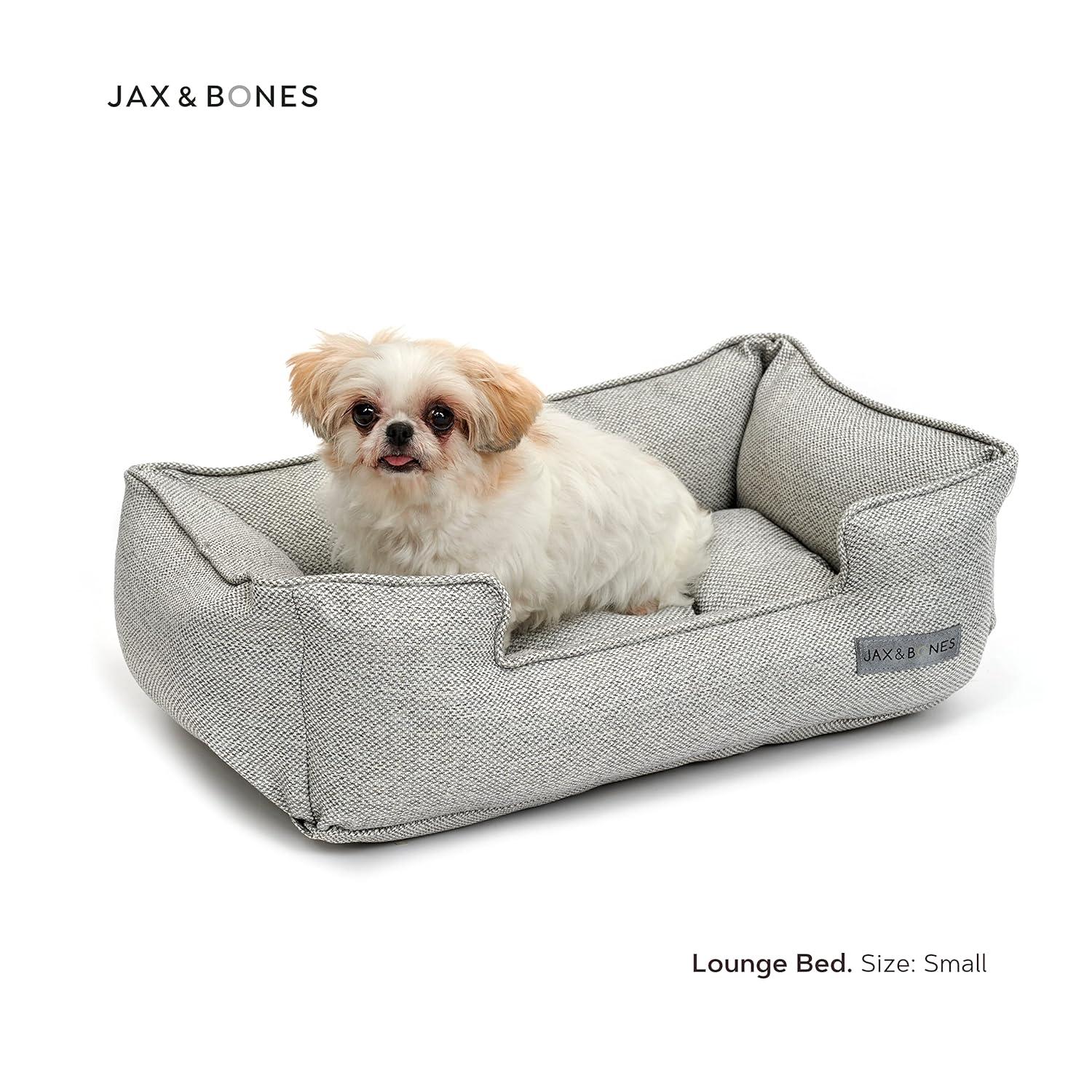 Jax & Bones Striped Polyester Pet Bed