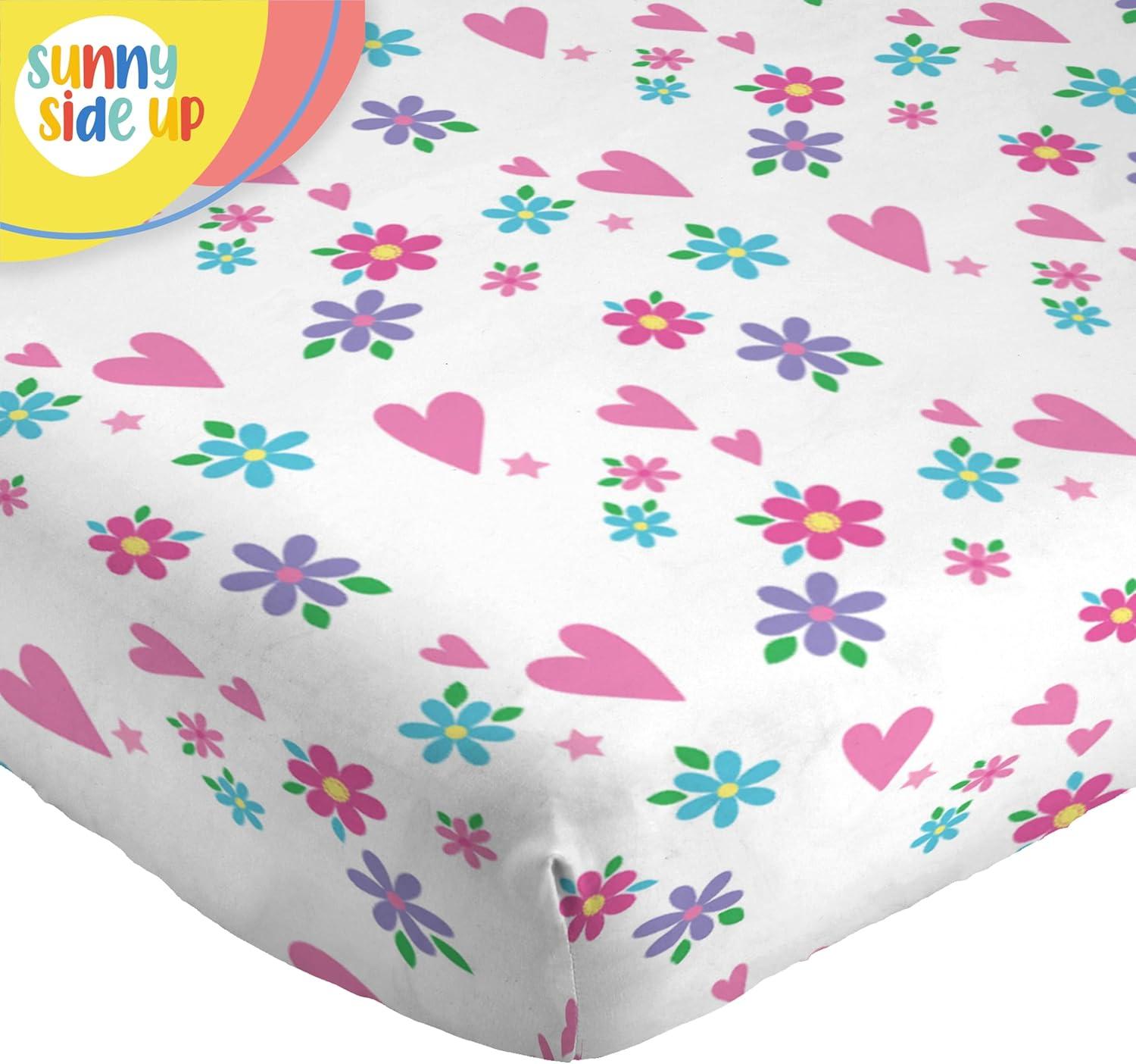 Sunny Side Up Rainbow Unicorns Sheet Set