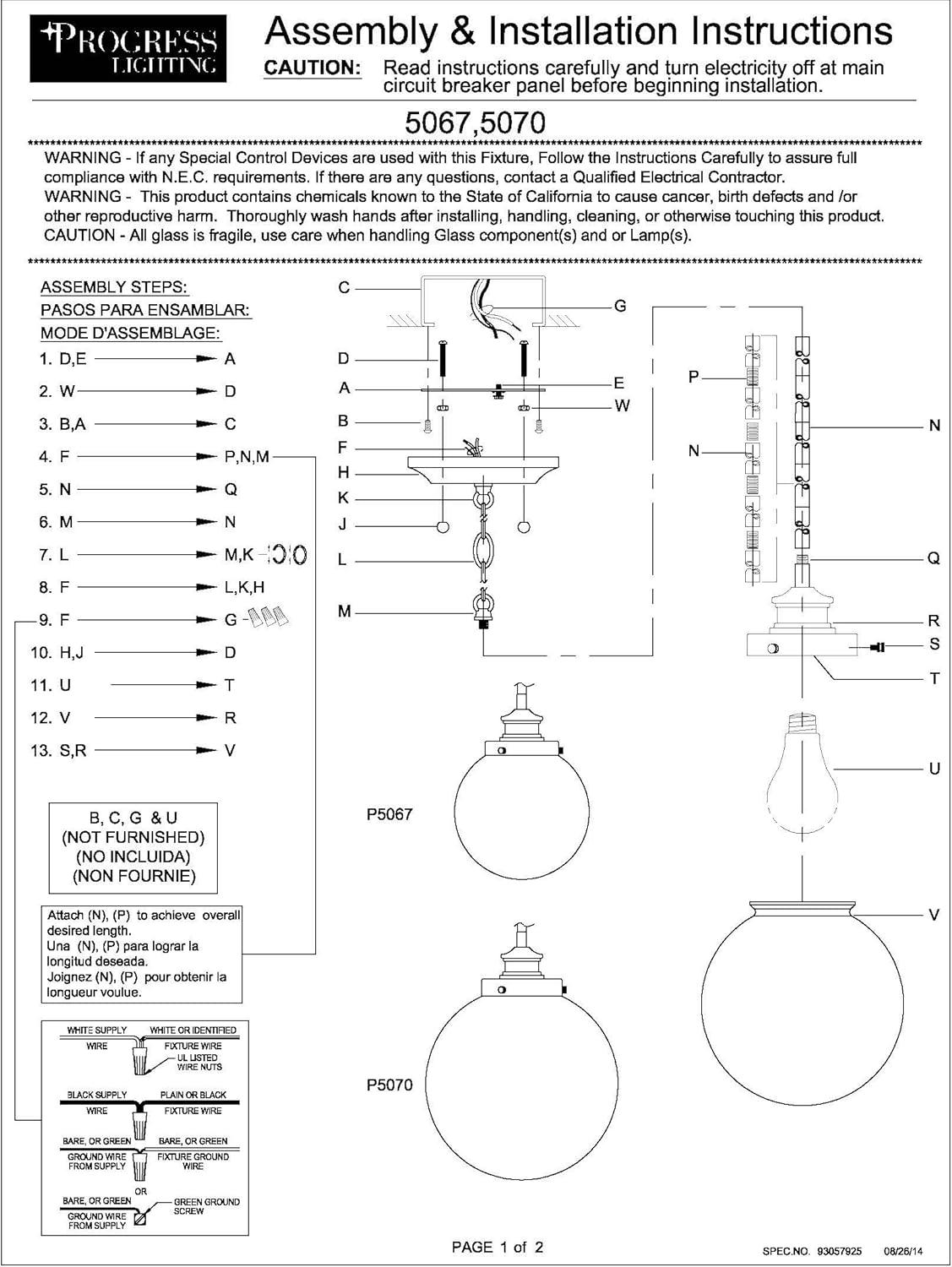 Progress Lighting P5070 Penn 1 Light 10" Wide Mini Pendant - Nickel