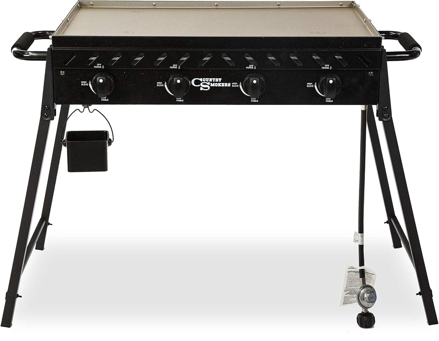 Country Smokers 4 - Burner Flat Top Gas Griddle