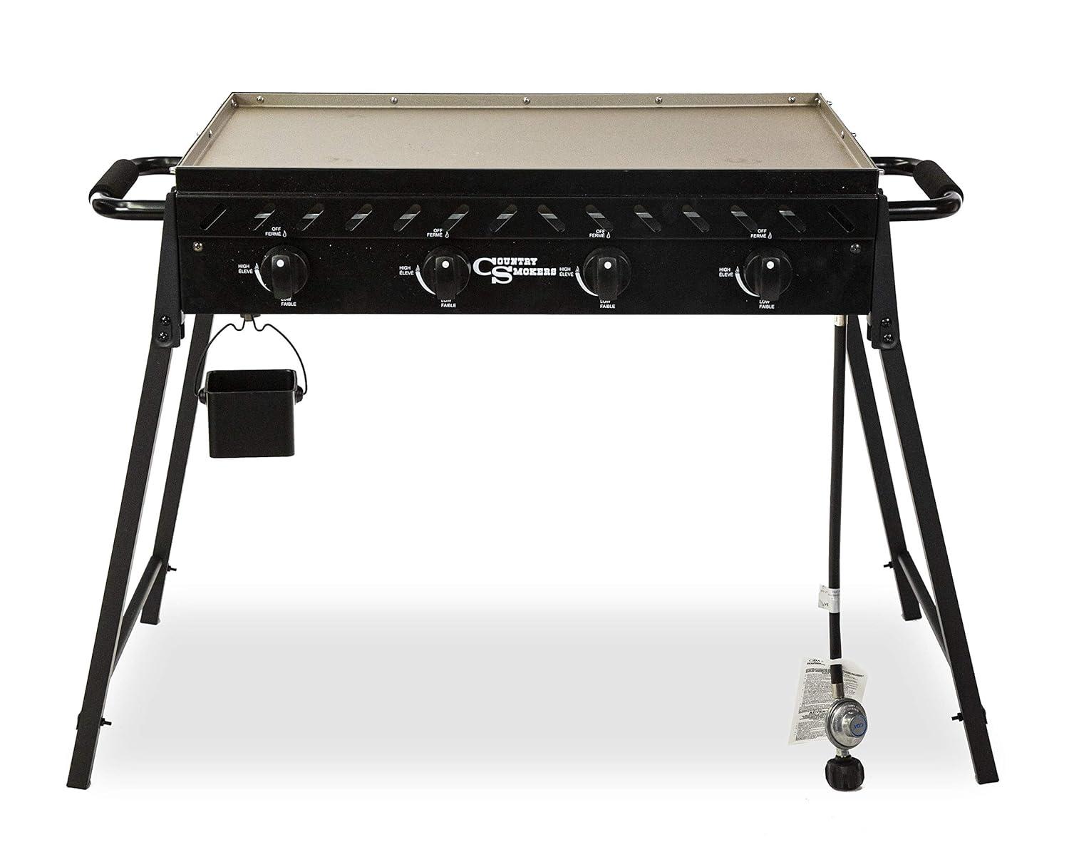 Country Smokers 4 - Burner Flat Top Gas Griddle
