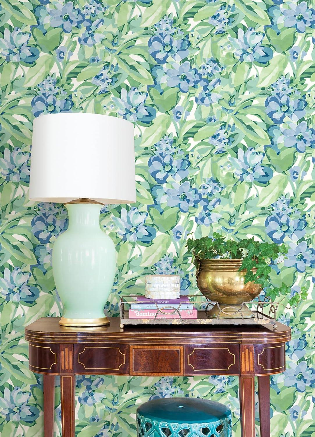Belles Fleurs Peel & Stick Floral Roll