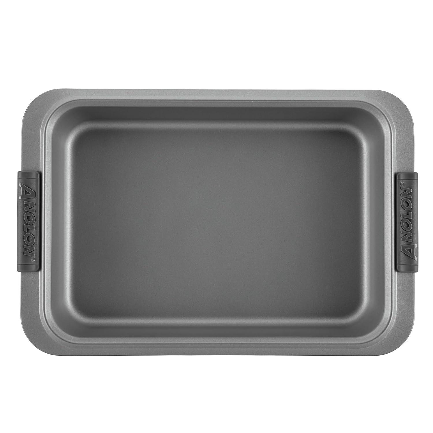 Anolon Anolon Advanced Nonstick Covered Cake Pan with Grips