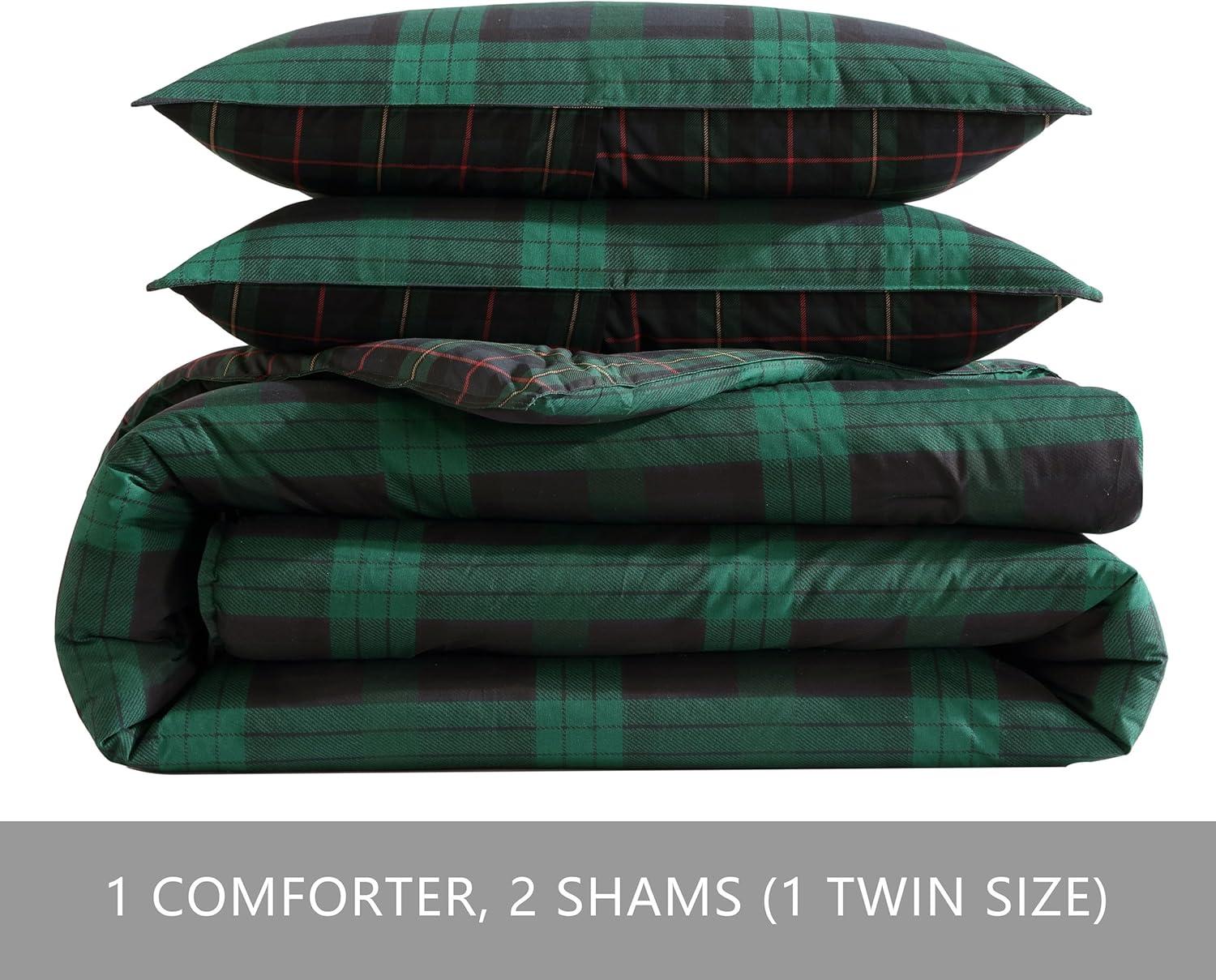 Eddie Bauer Woodland Tartan Comforter Set