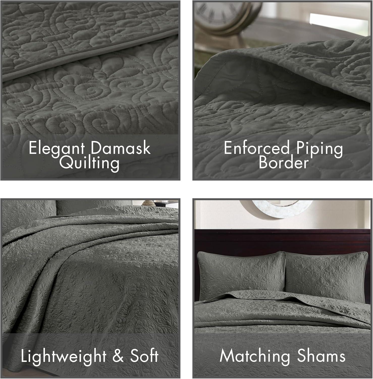 Quebec Reversible Bedspread Set
