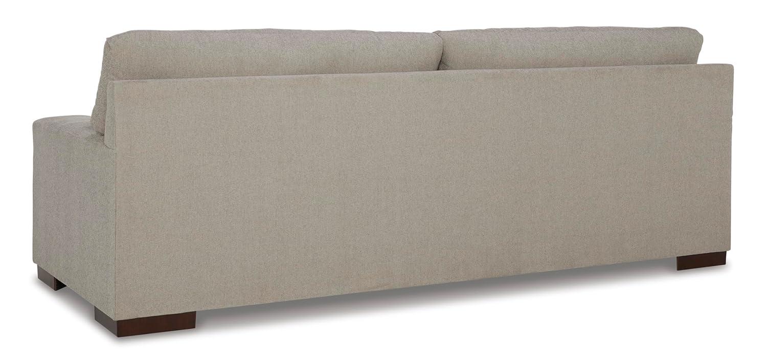 Maggie 96" Square Arm Sofa with Reversible Cushions