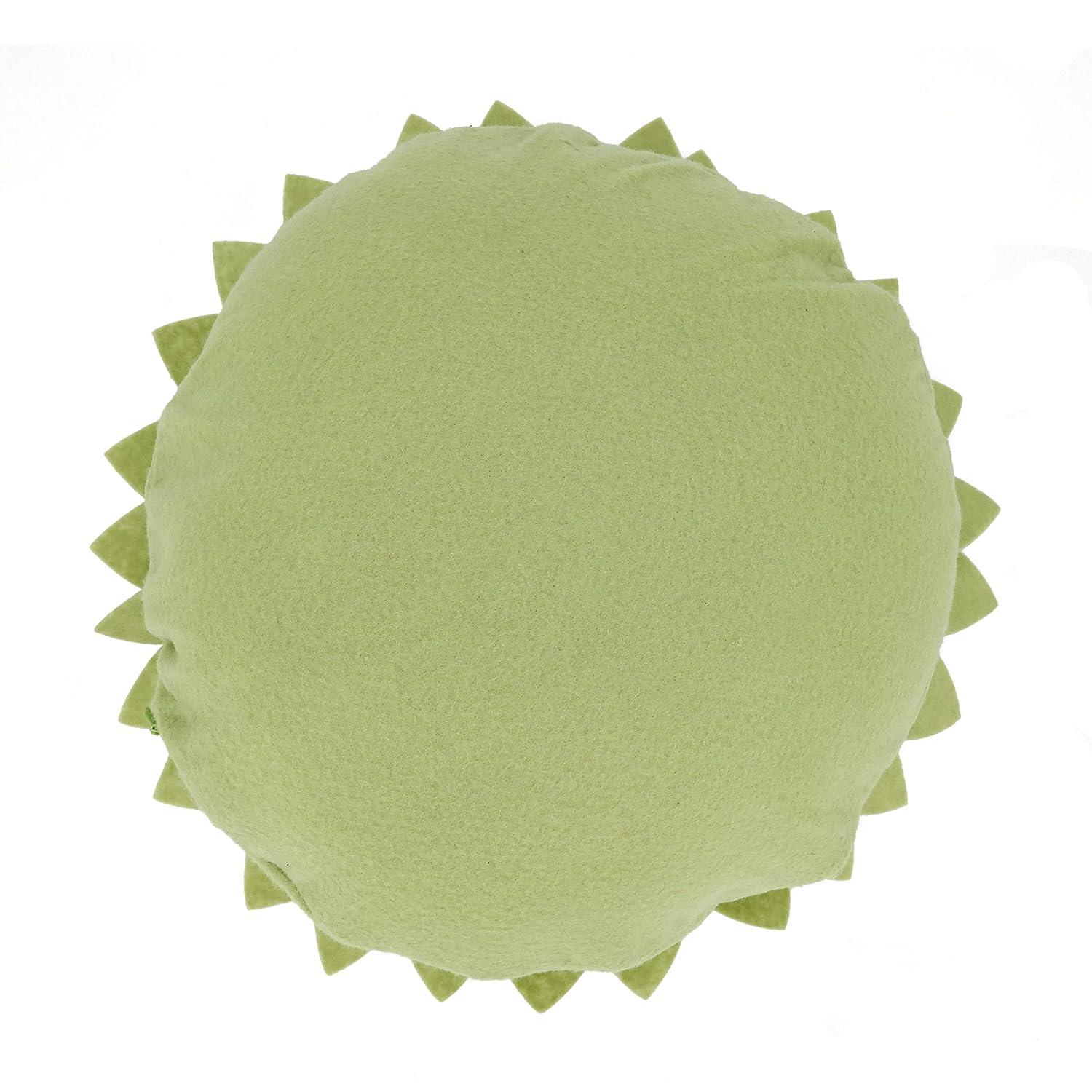 Saro Fleur De Jardin Collection Appliqued Throw Pillow