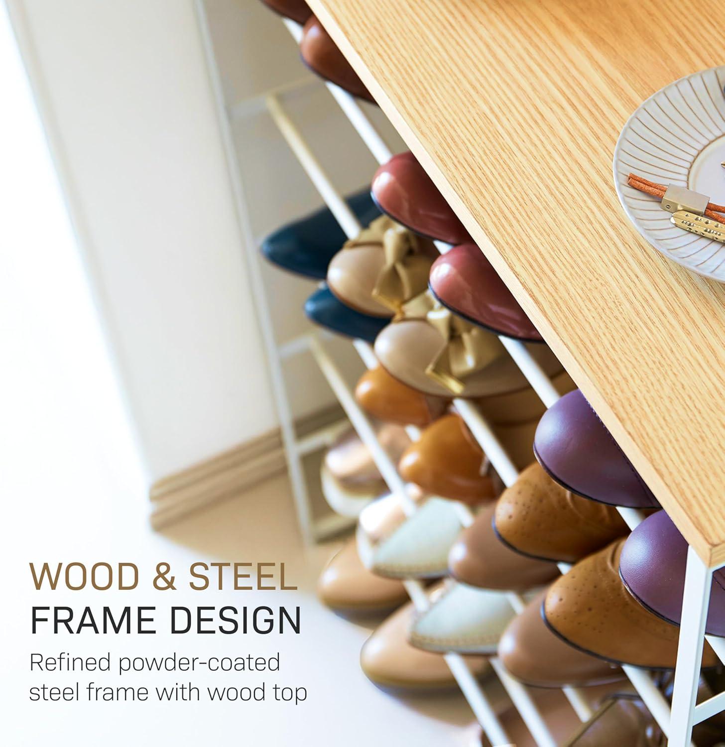 Yamazaki Tiered Shoe Rack