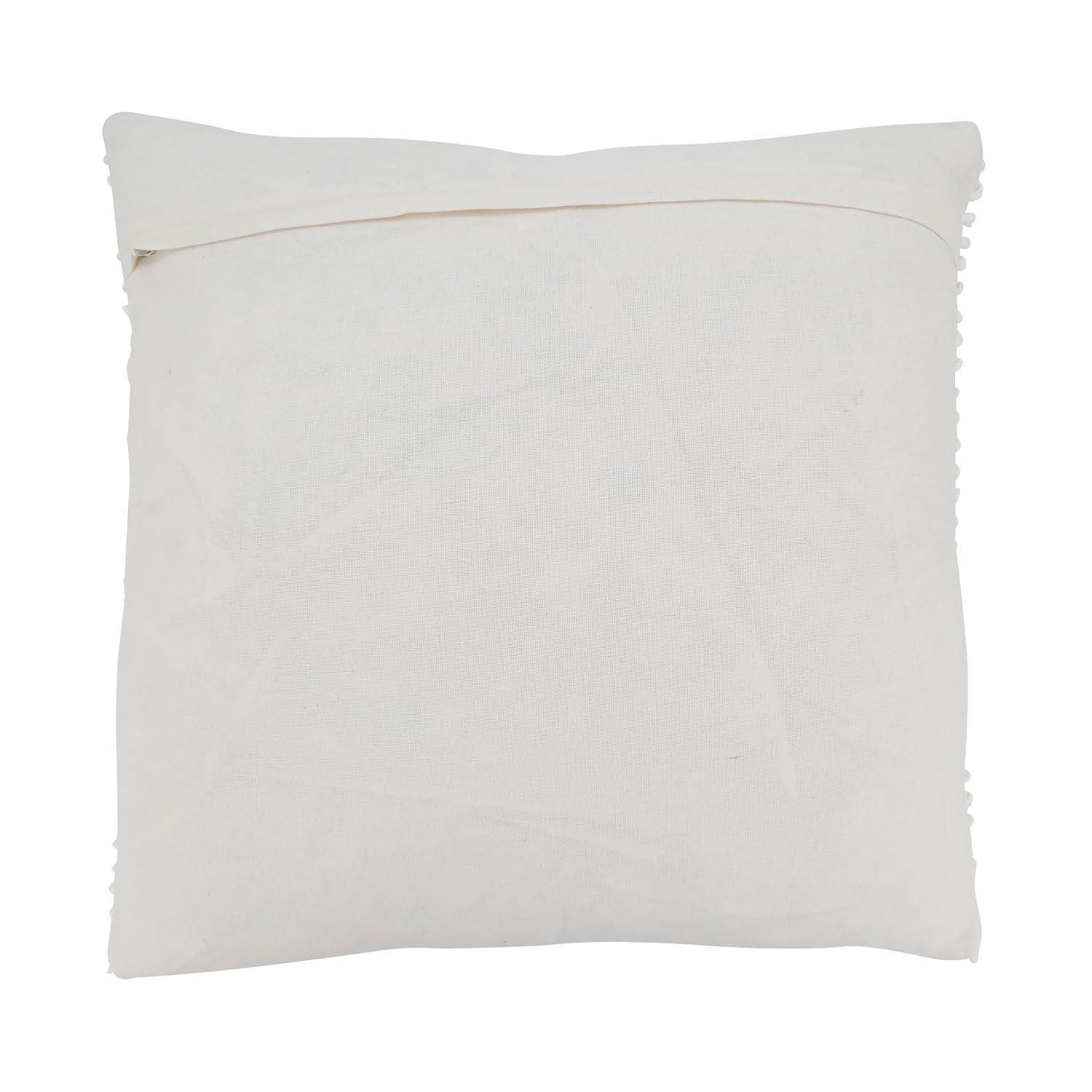 Saro Zandra Collection Cotton Throw Pillow