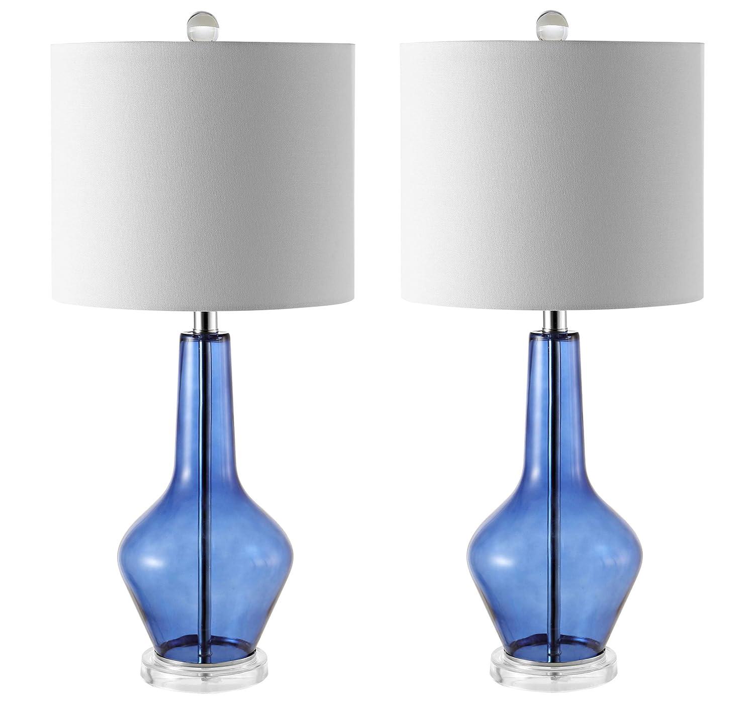 Brisor Table Lamp (Set of 2) - 22 Inch Height - TBL4222 - Blue - Safavieh