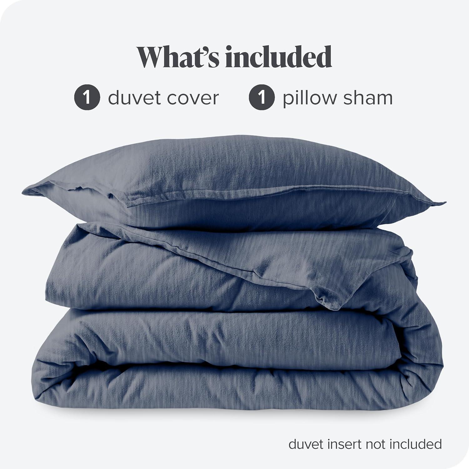 100% Cotton Flannel Duvet Cover Set