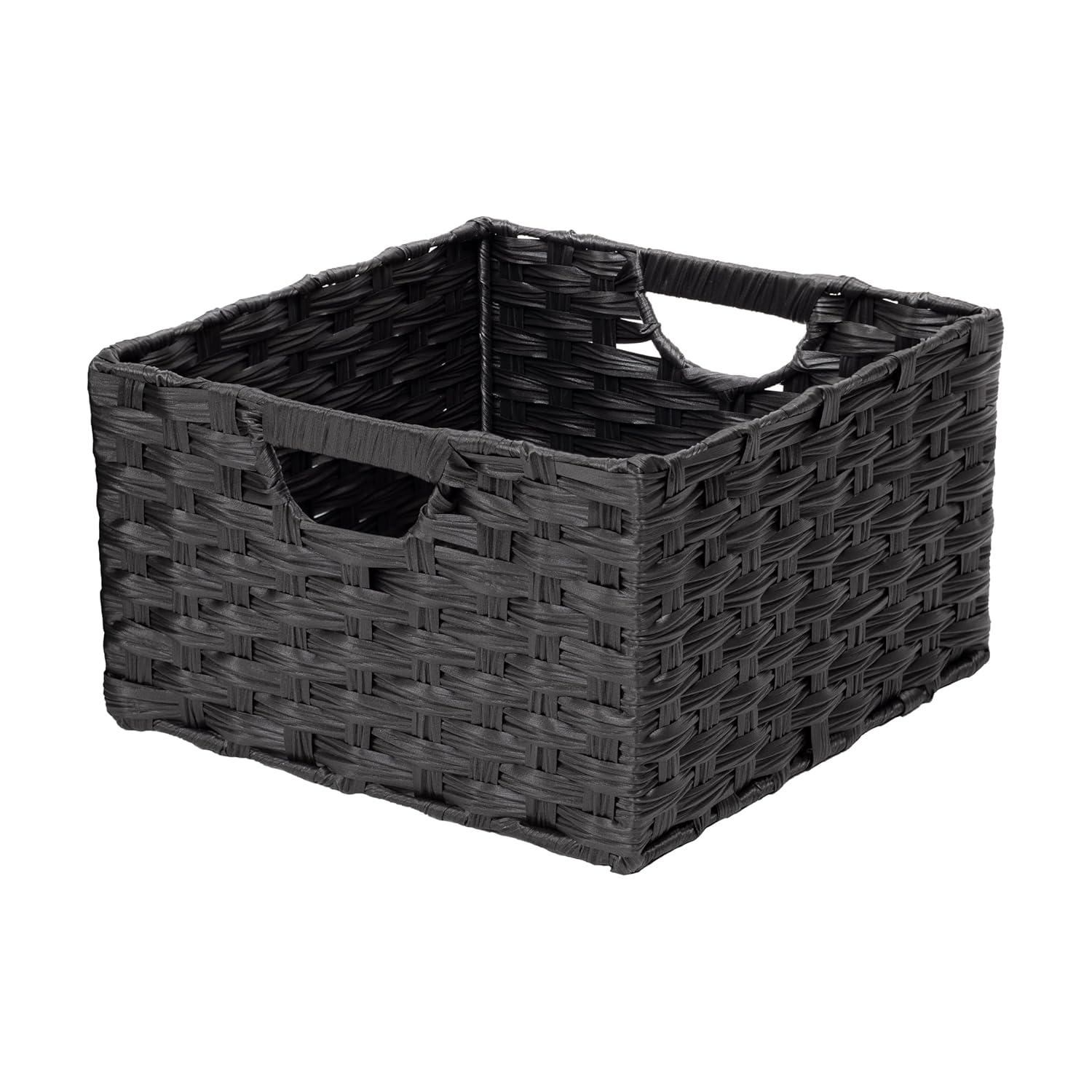Handwoven Rectangle Laundry Hamper