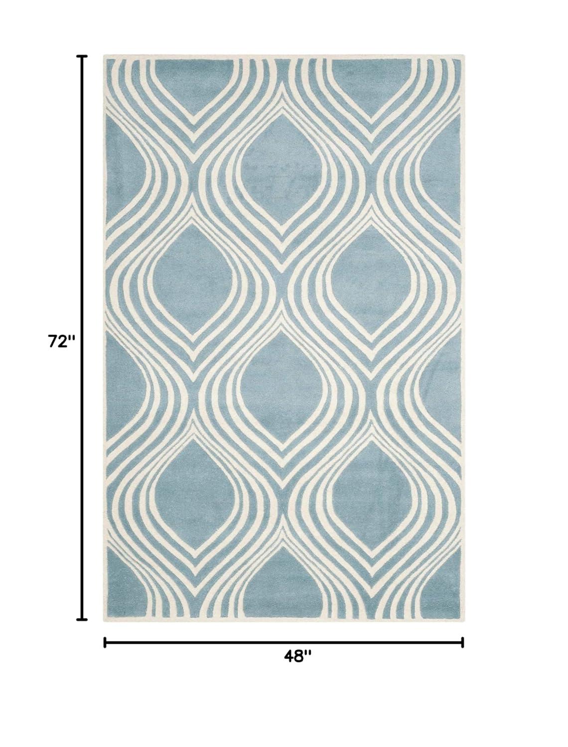 Safavieh Chatham Hand Tufted Wool Geometric Rug