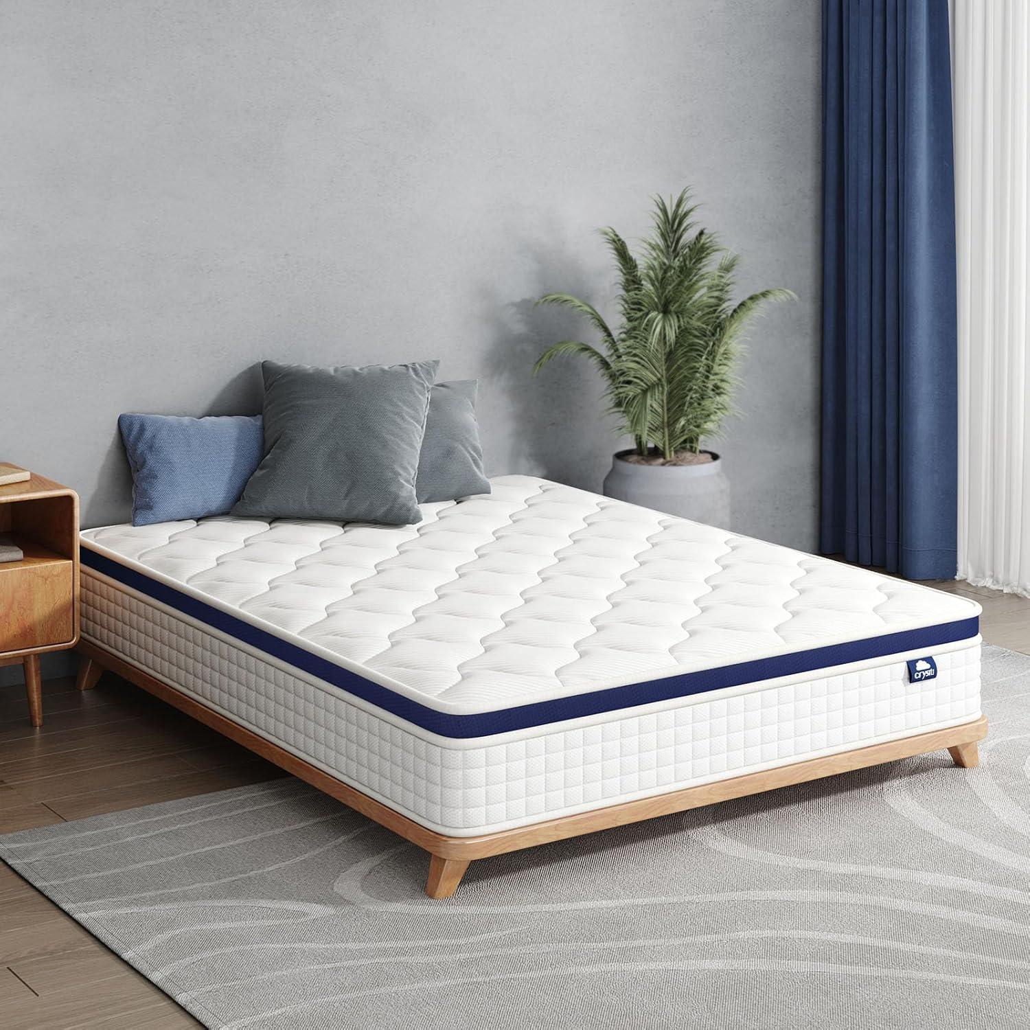 Full Size Hybrid Mattress with Memory Foam and Innerspring