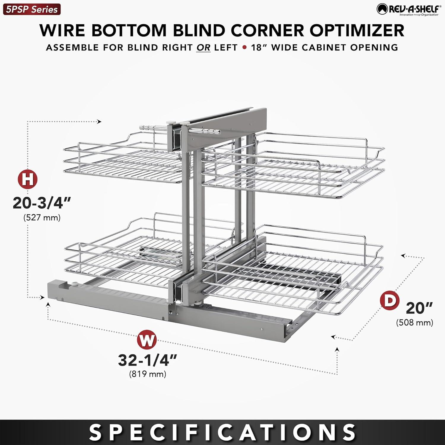 Silver Dual Tier Pullout Shelf Storage Organizer for Cabinets