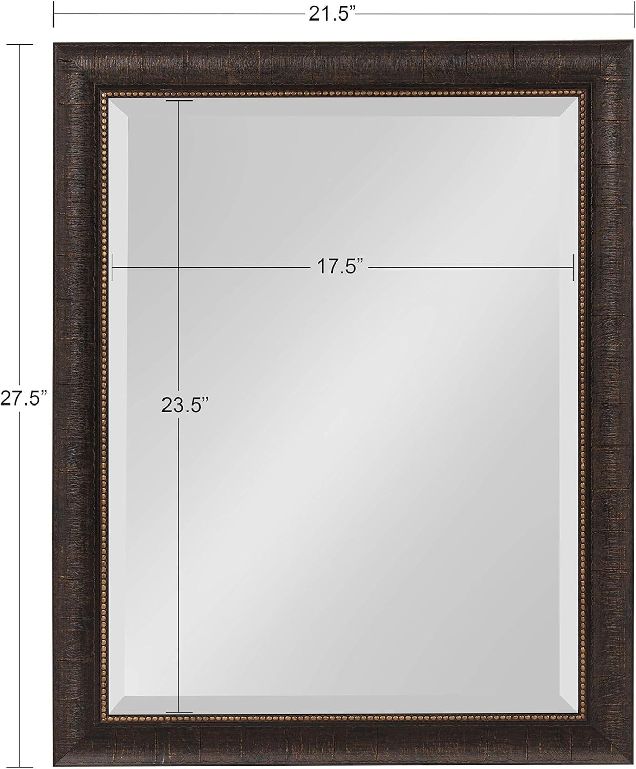 Aldridge Framed Wall Mirror Bronze - Kate and Laurel