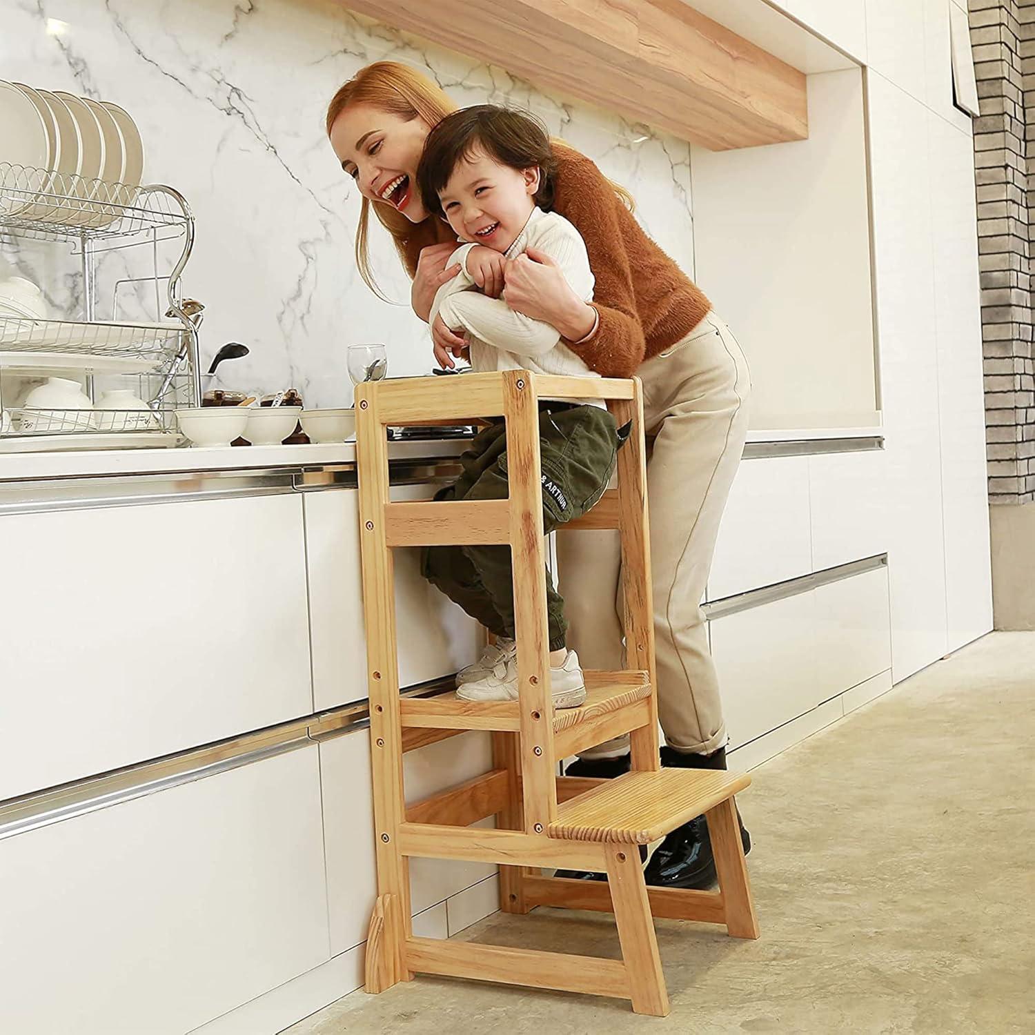 SDADI White 2 - Step Stool