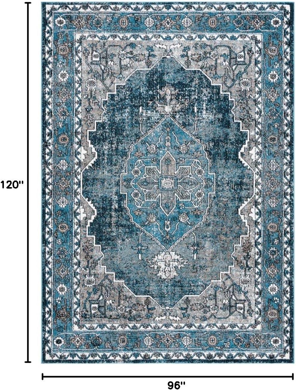 Vintage Hamadan VTH210 Power Loomed Area Rug  - Safavieh